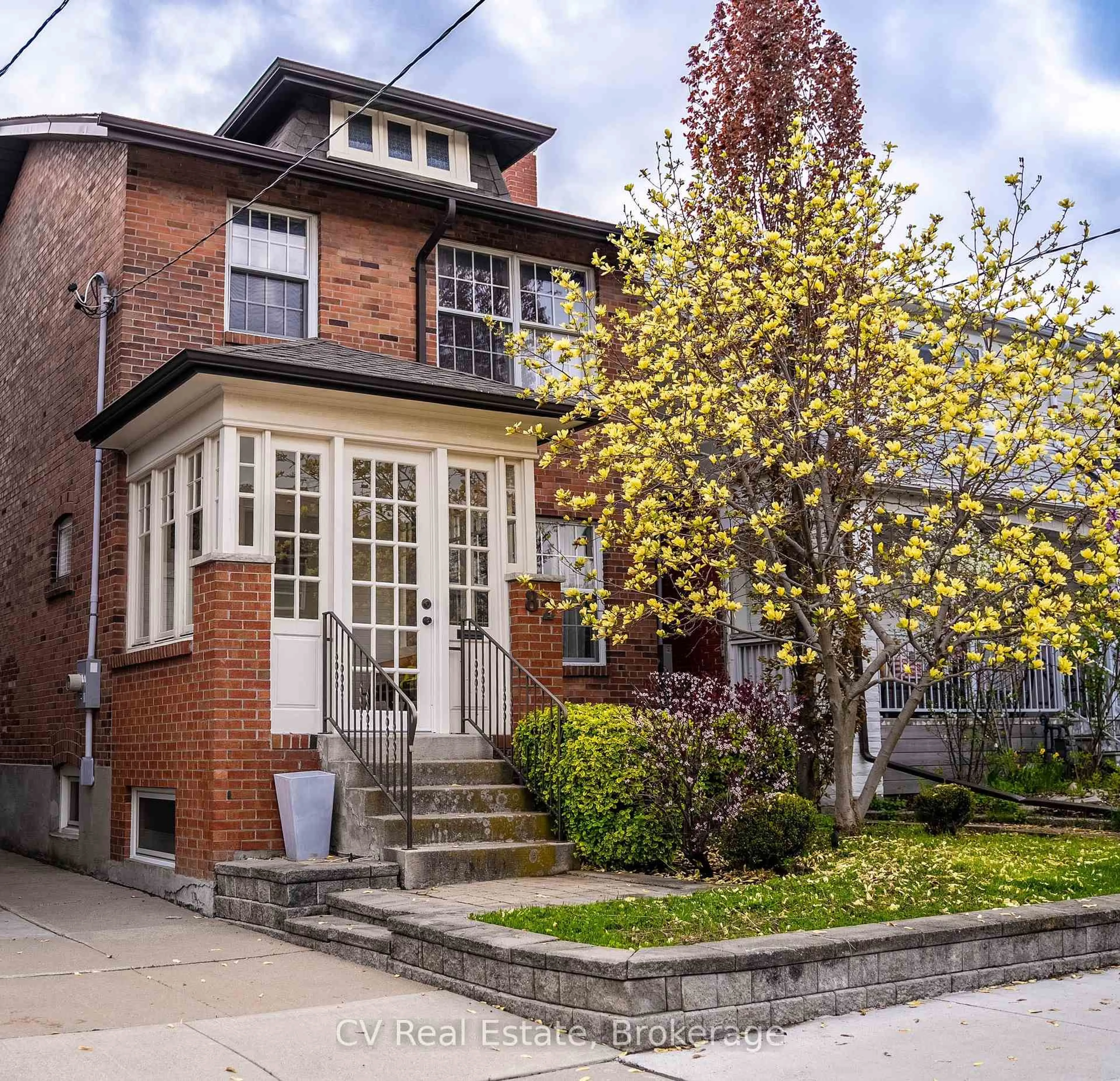 Home with brick exterior material, street for 82 Sellers Ave, Toronto Ontario M6E 3T6