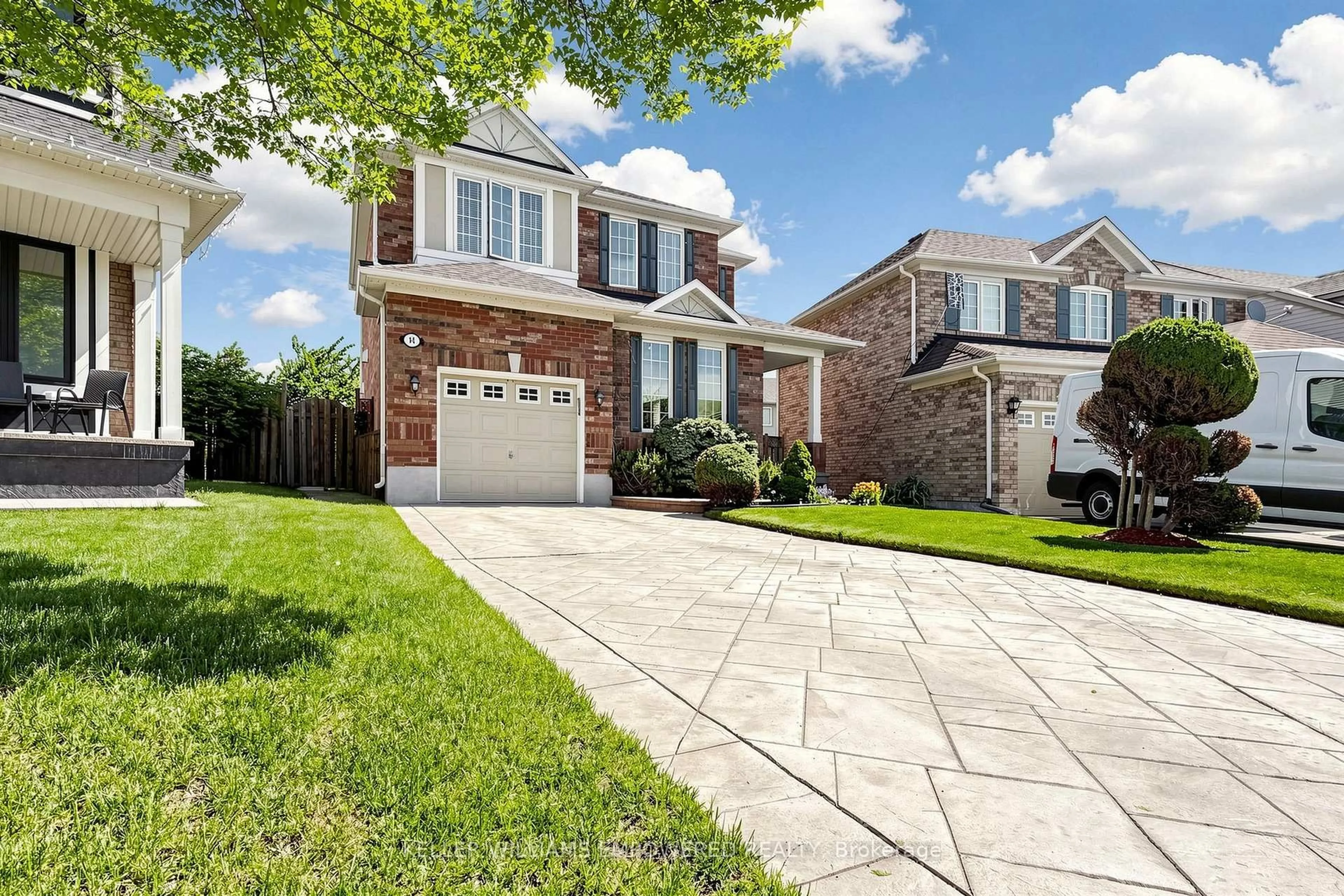 Home with brick exterior material, street for 14 Patience Dr, Brampton Ontario L7A 2S6