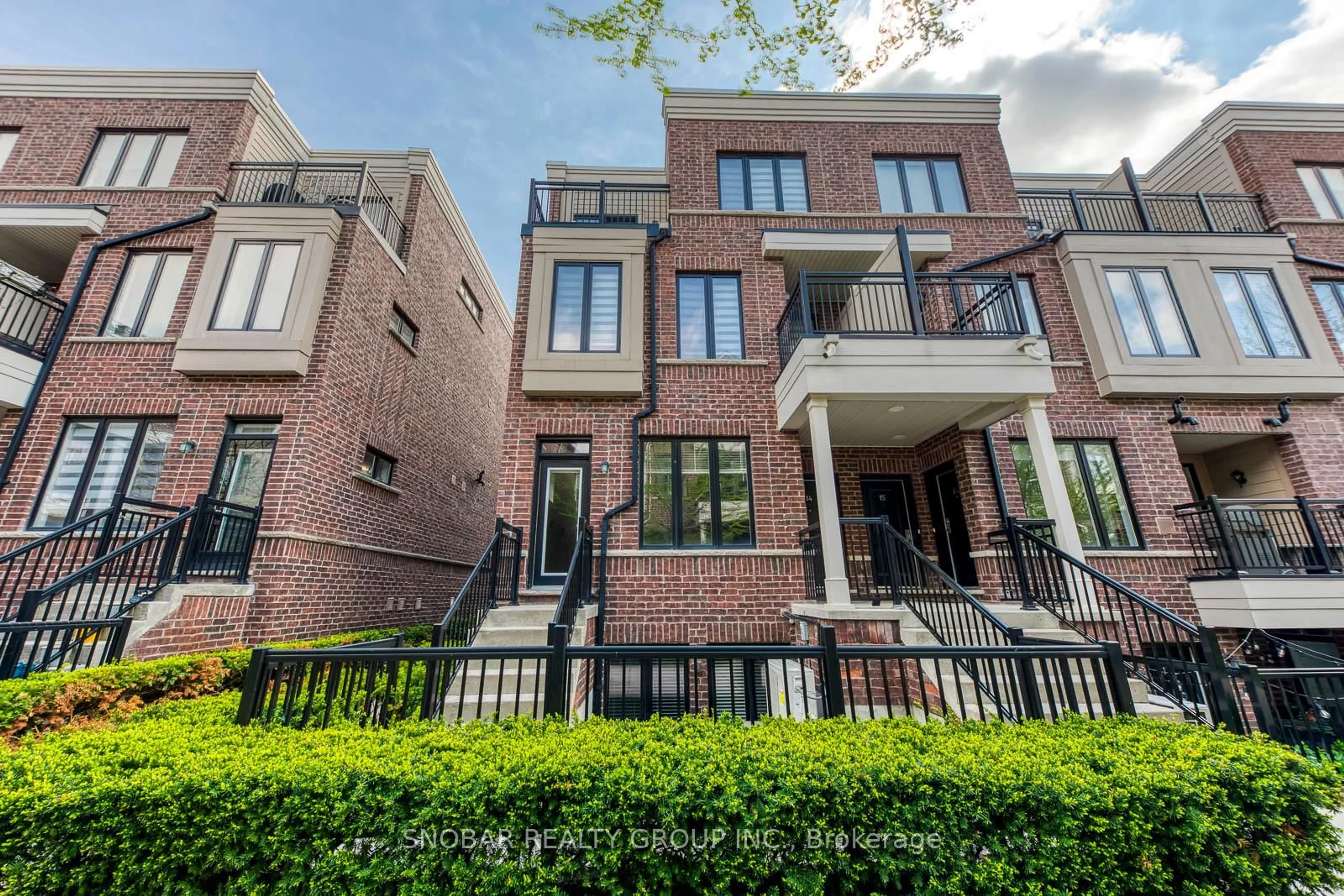 Home with brick exterior material, street for 10 Carnation Ave #13, Toronto Ontario M8V 0B8