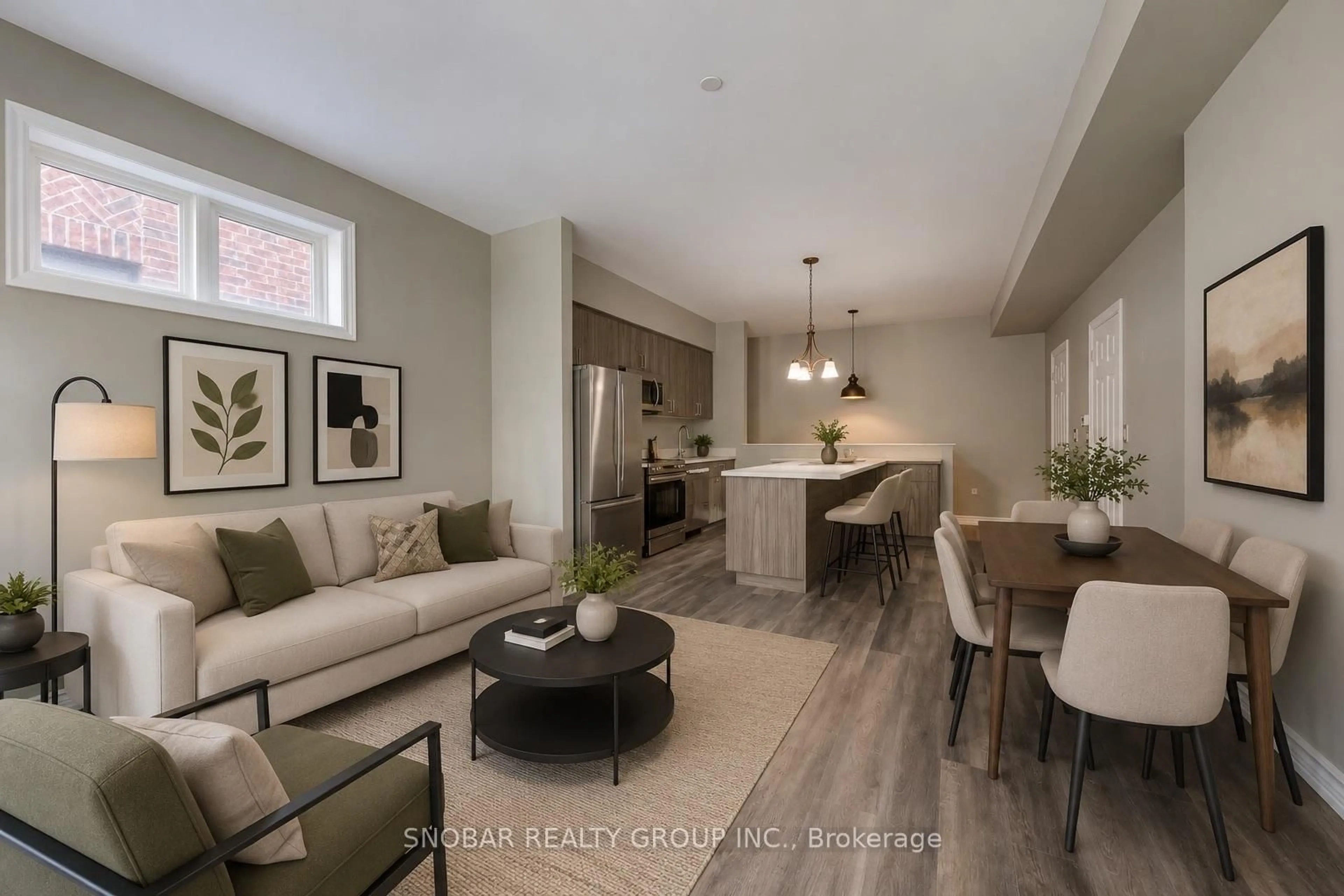 Open concept kitchen, unknown for 10 Carnation Ave #13, Toronto Ontario M8V 0B8
