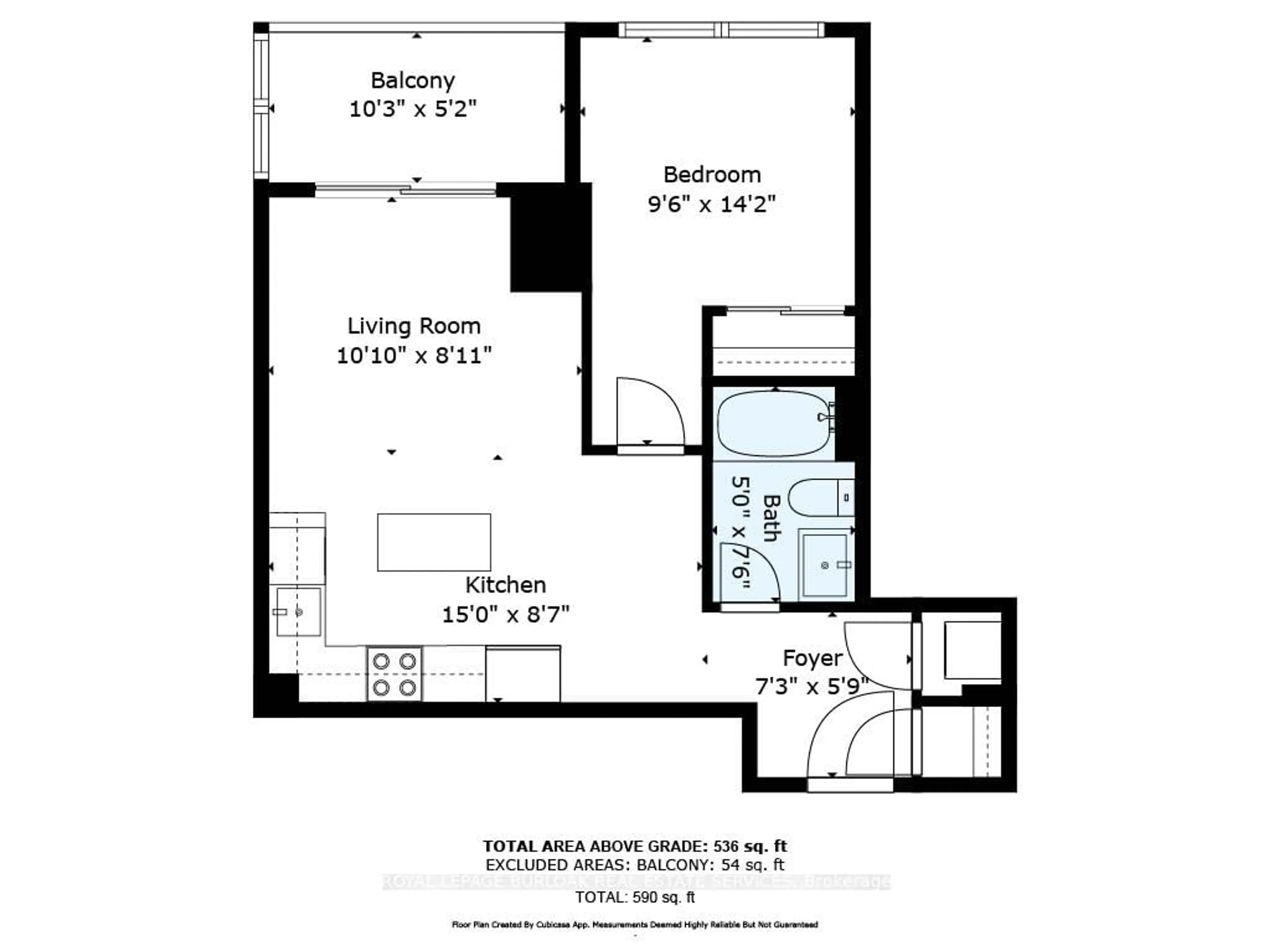 Floor plan for 3200 William Coltson Ave #406, Oakville Ontario L6H 7W6