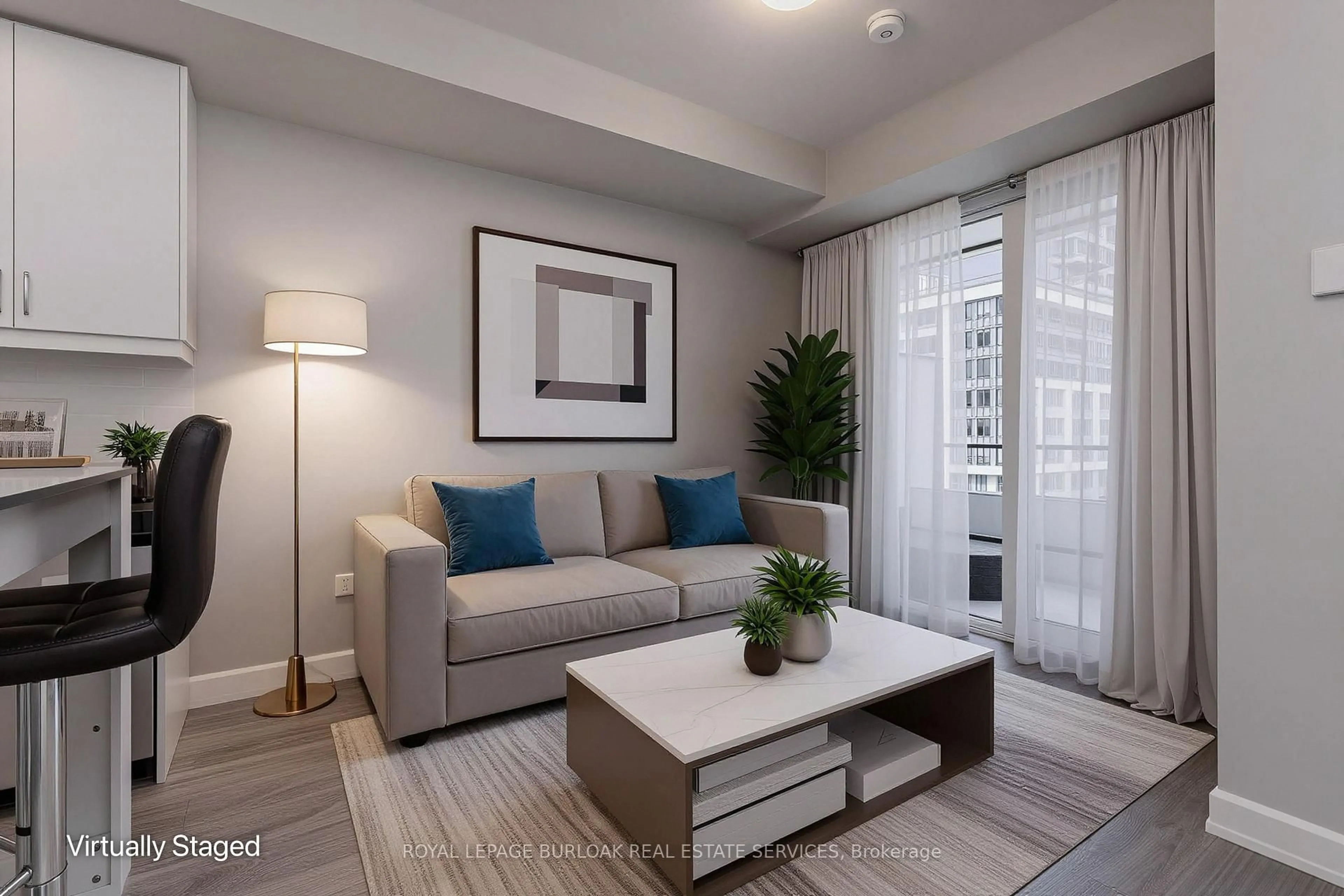 Living room with furniture, unknown for 3200 William Coltson Ave #406, Oakville Ontario L6H 7W6