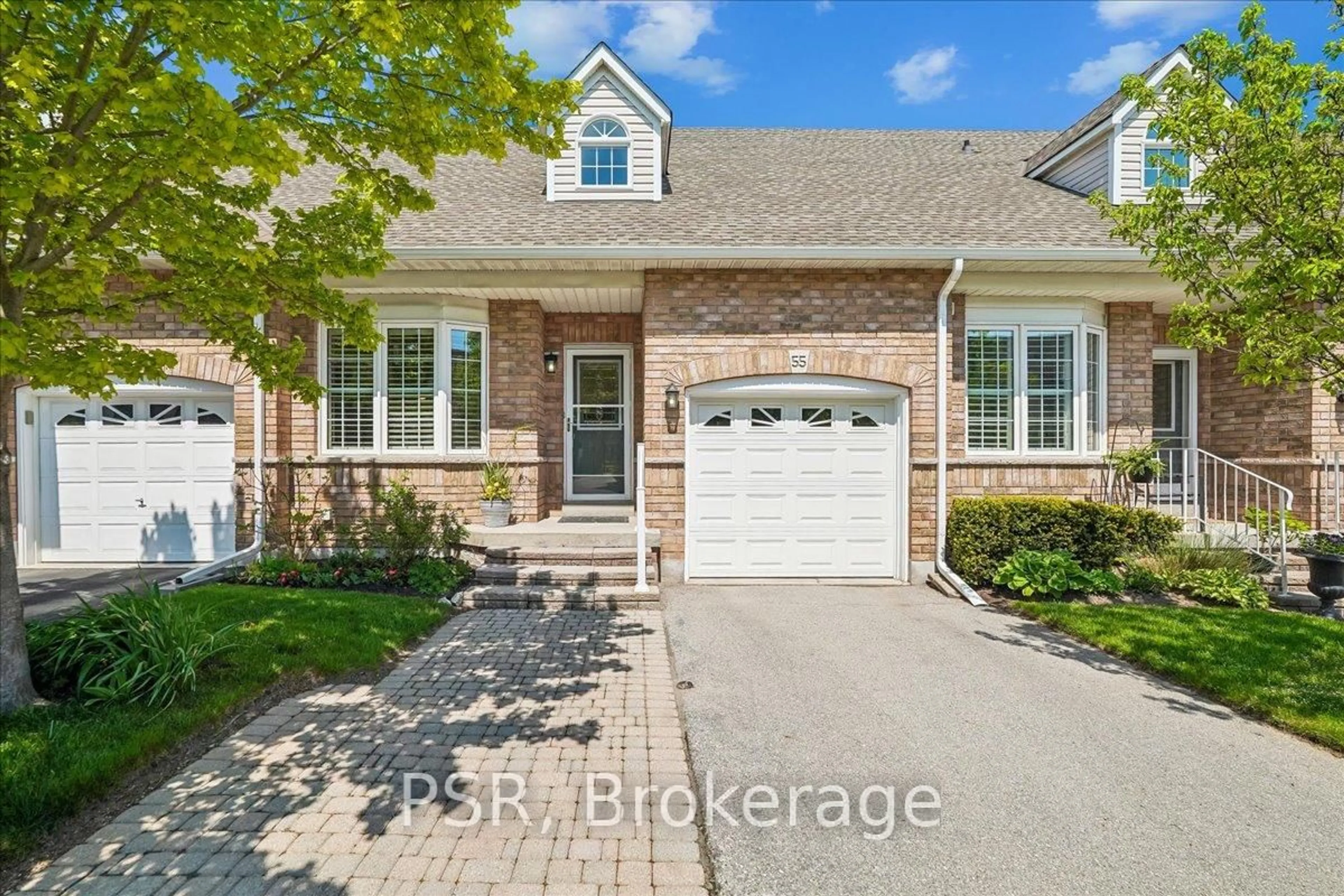Home with brick exterior material, street for 3045 New St #55, Burlington Ontario L7N 3V9