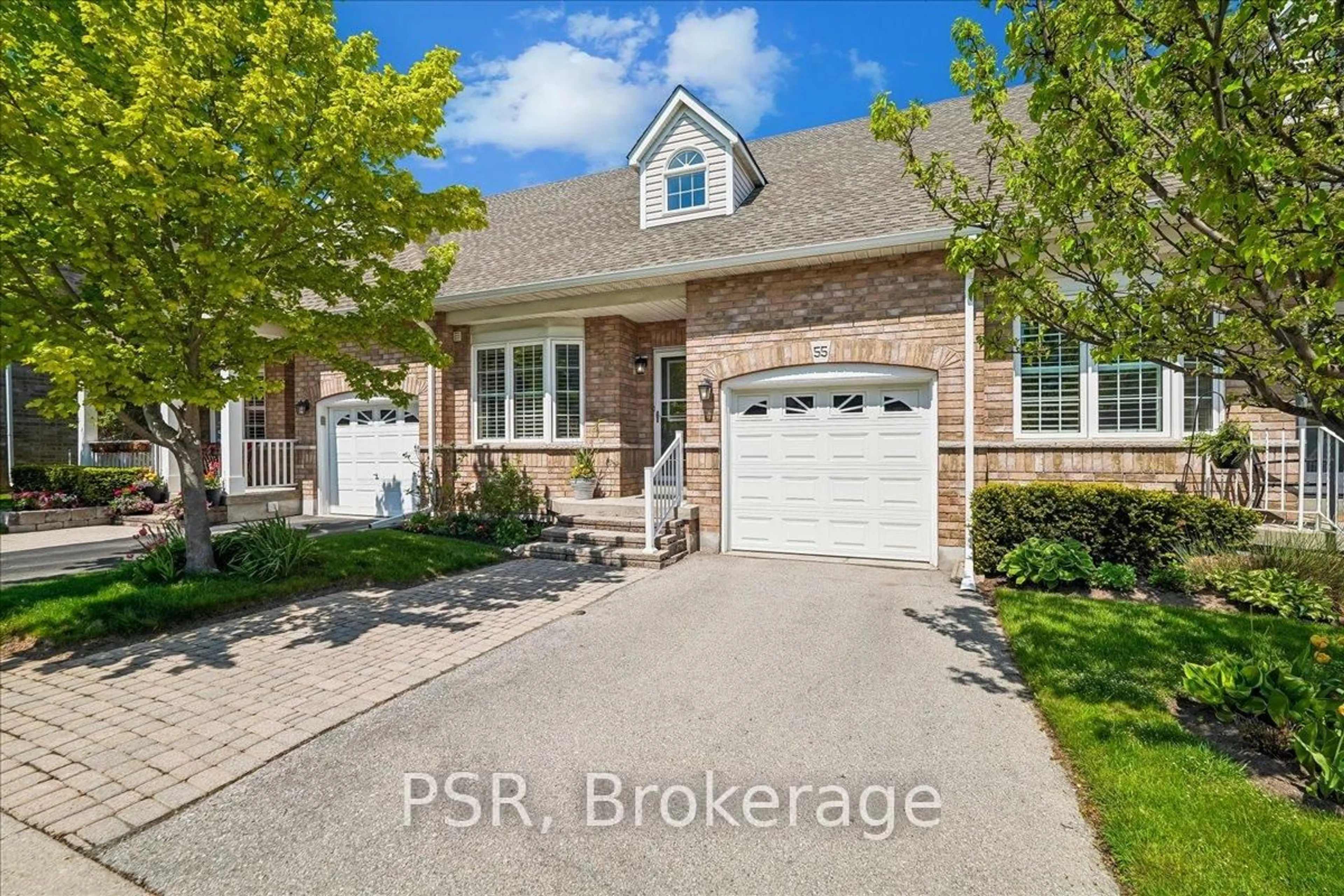 Home with brick exterior material, street for 3045 New St #55, Burlington Ontario L7N 3V9