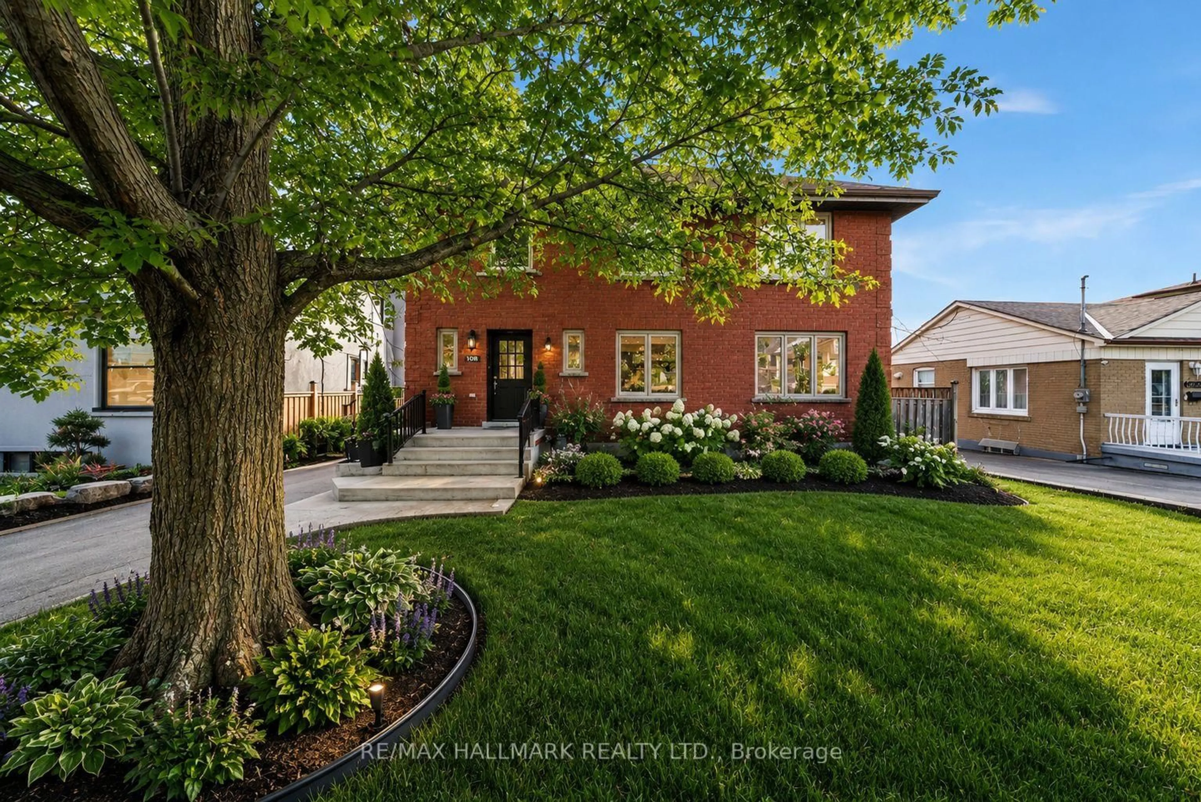 Home with brick exterior material, street for 108 Lexfield Ave, Toronto Ontario M3M 1M8