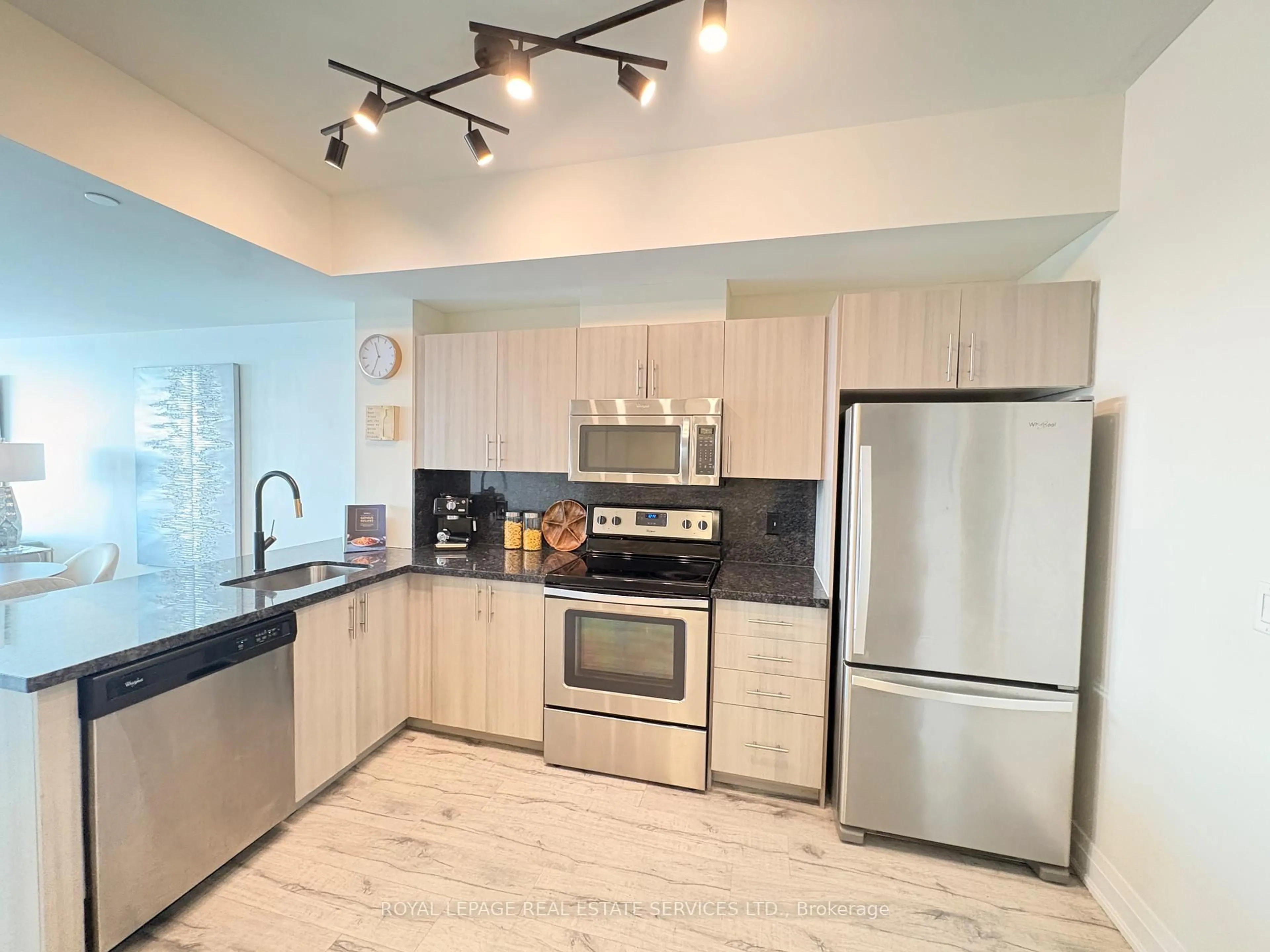 Open concept kitchen, unknown for 16 Mcadam Ave #408, Toronto Ontario M6A 0B9