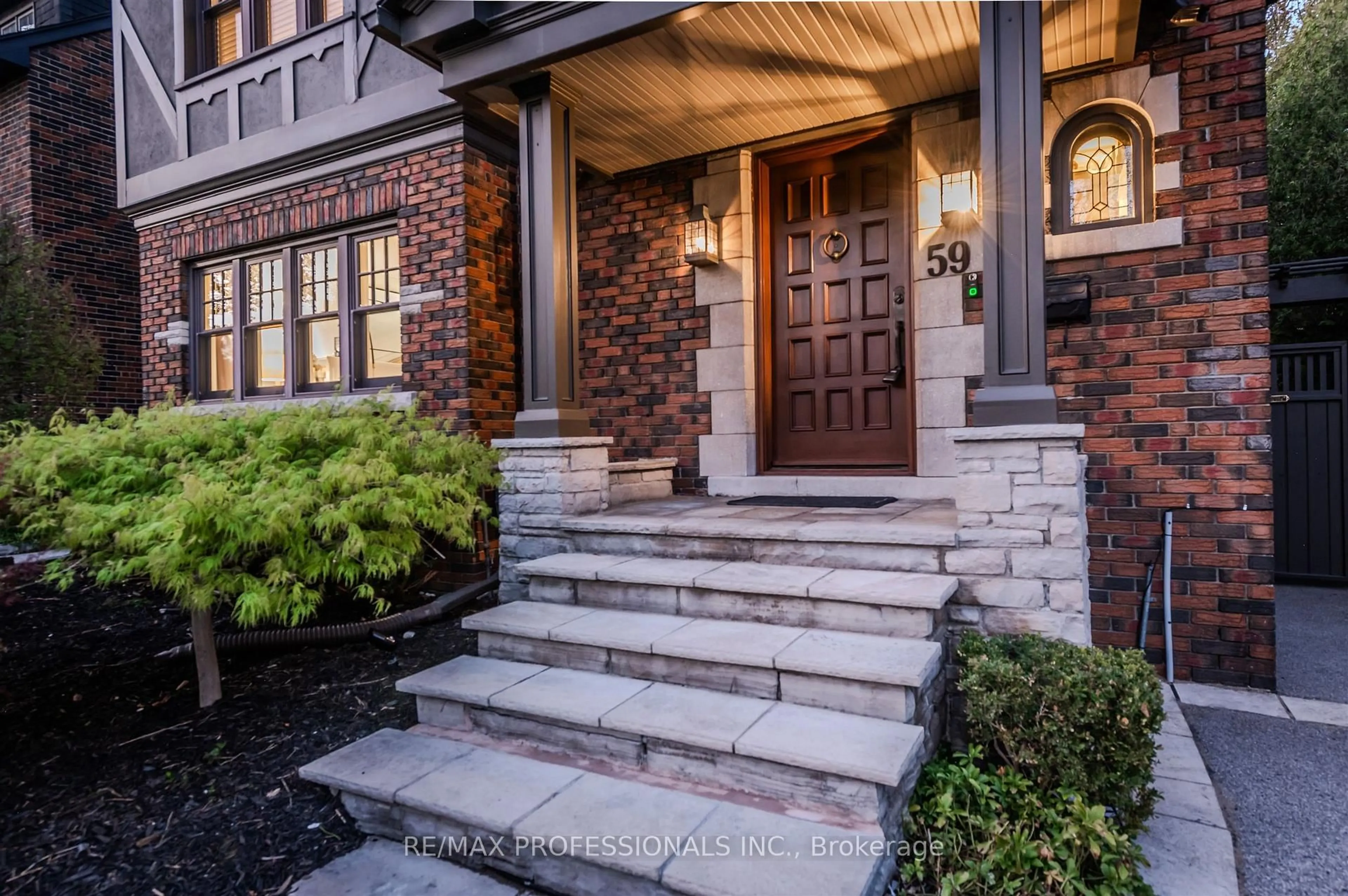 Home with brick exterior material, street for 59 Grenview Blvd, Toronto Ontario M8X 2K3