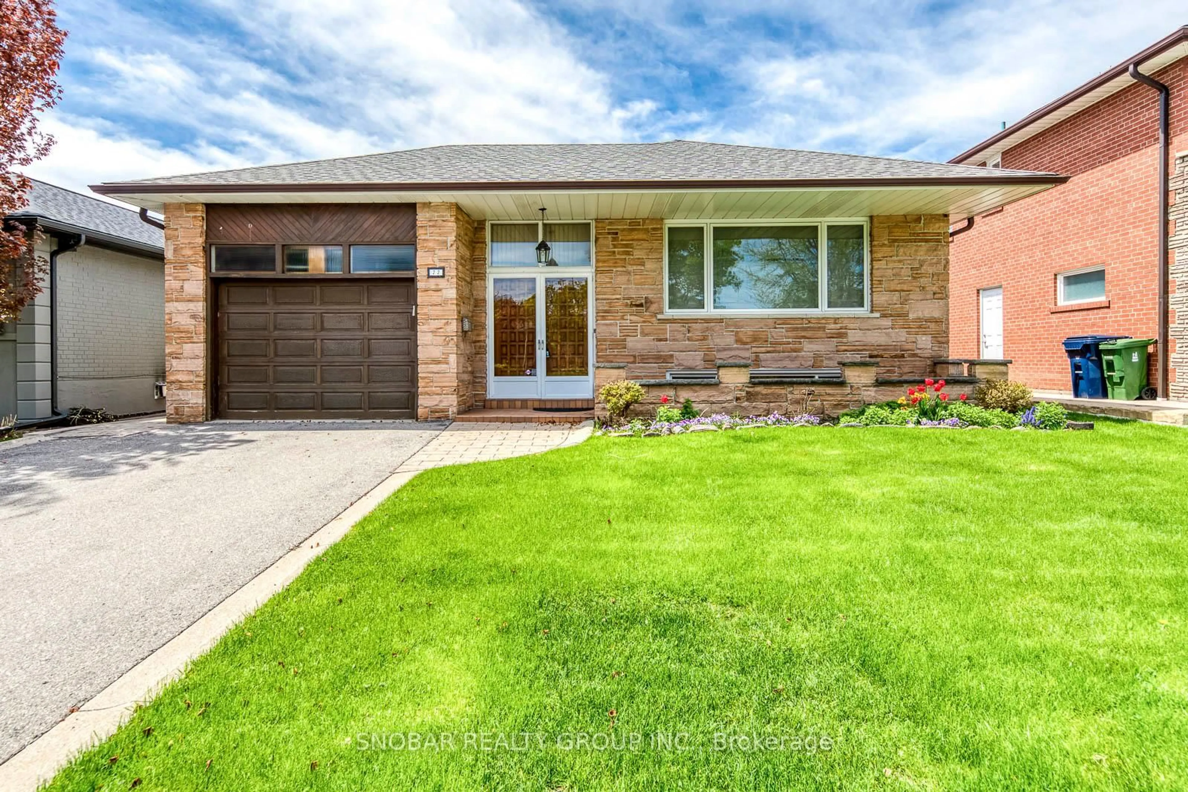 Home with brick exterior material, street for 22 Norgrove Cres, Toronto Ontario M9P 3C6