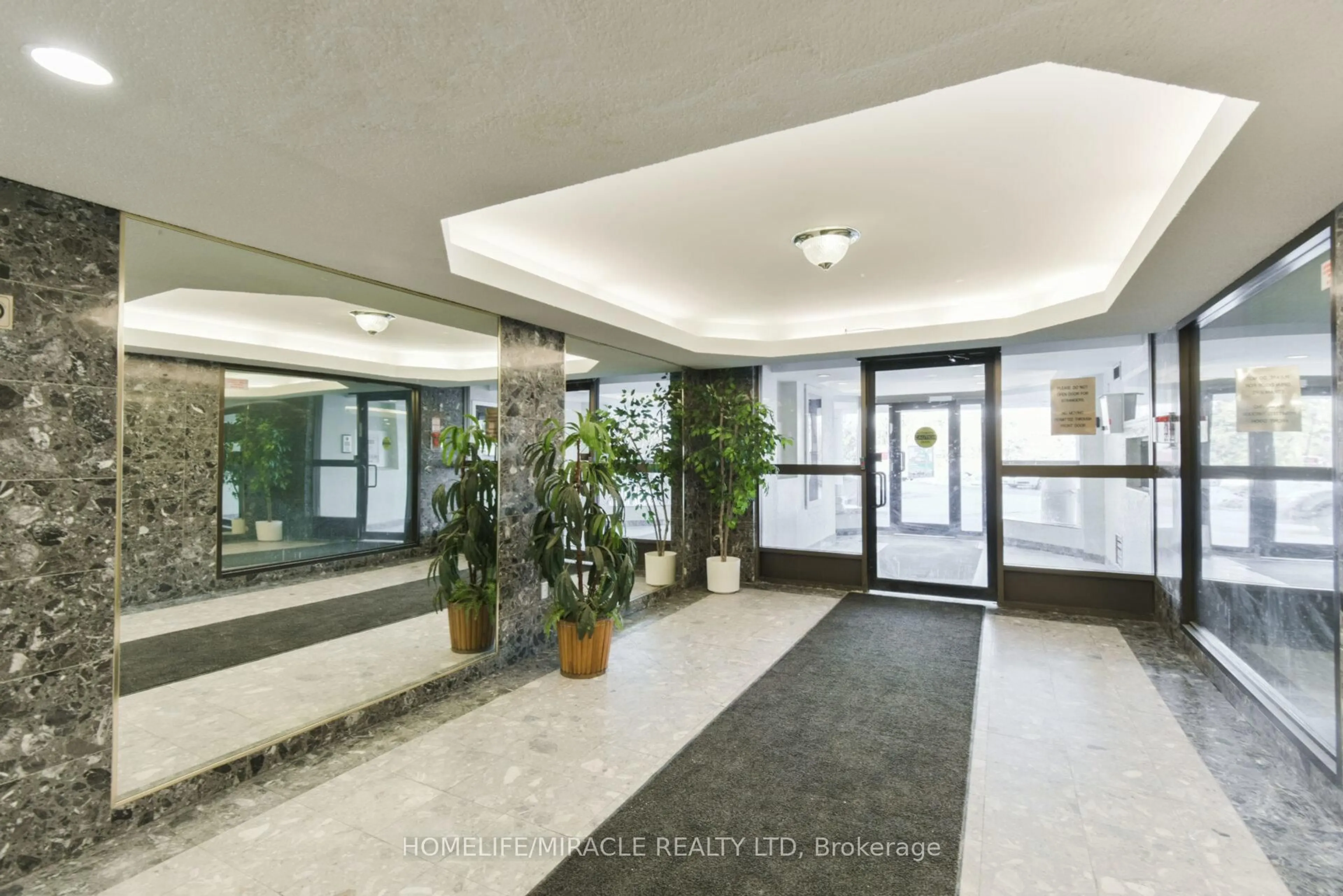 Indoor foyer for 238 Albion Rd #102, Toronto Ontario M9W 6A7