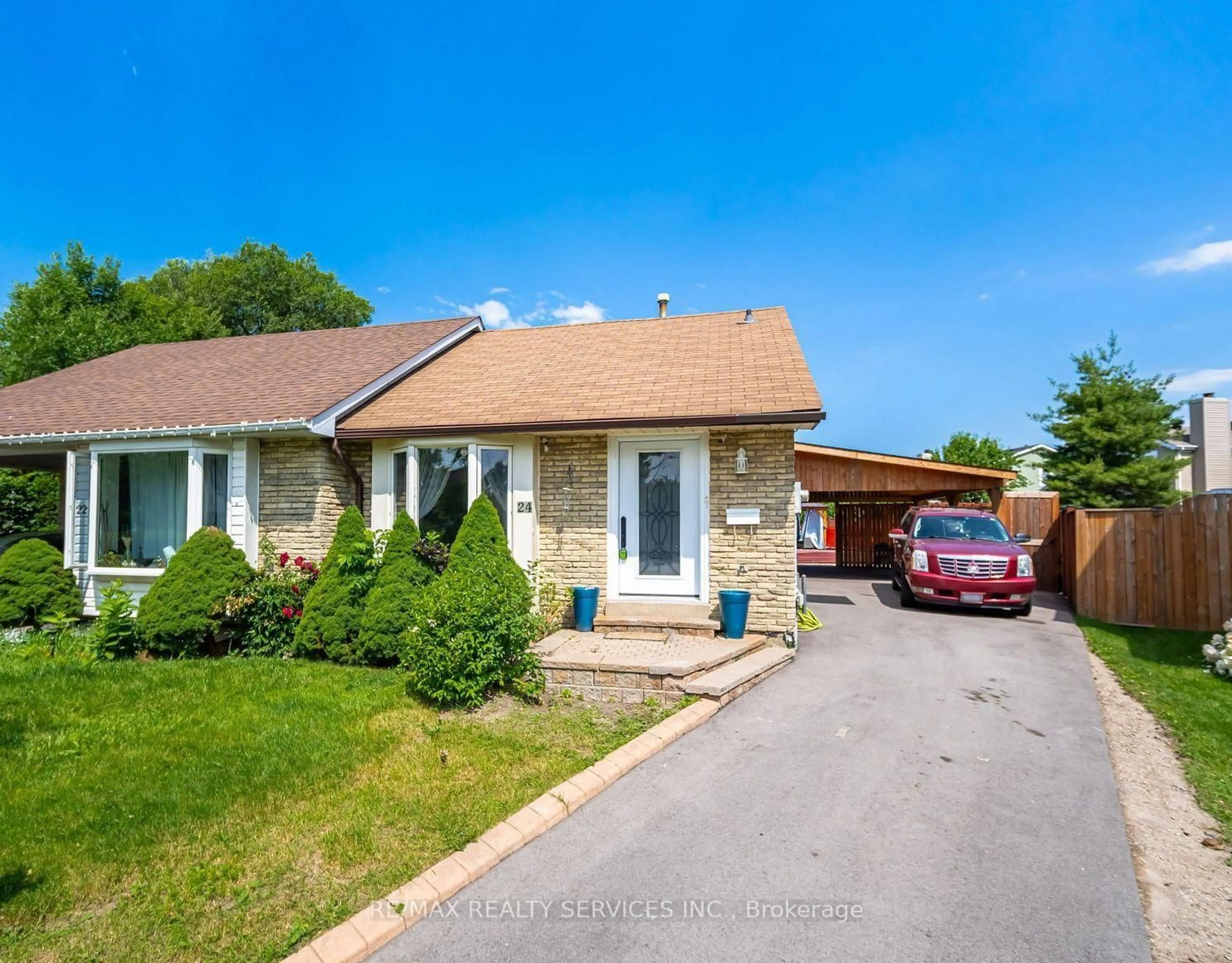 Home with brick exterior material, street for 24 Kindle Crt, Brampton Ontario L6Z 1B2