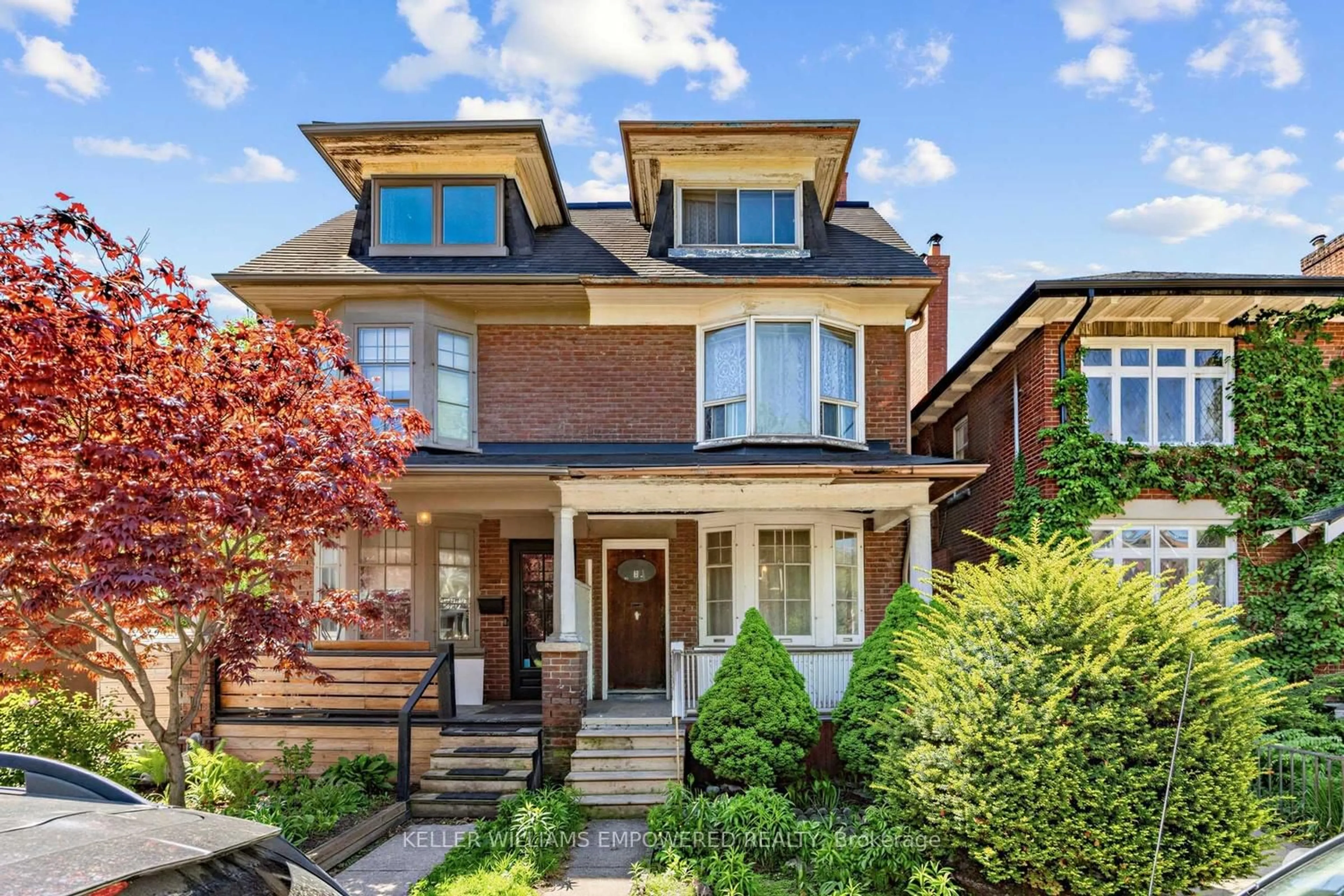 Home with brick exterior material, street for 139 Howard Park Ave, Toronto Ontario M6R 1V8