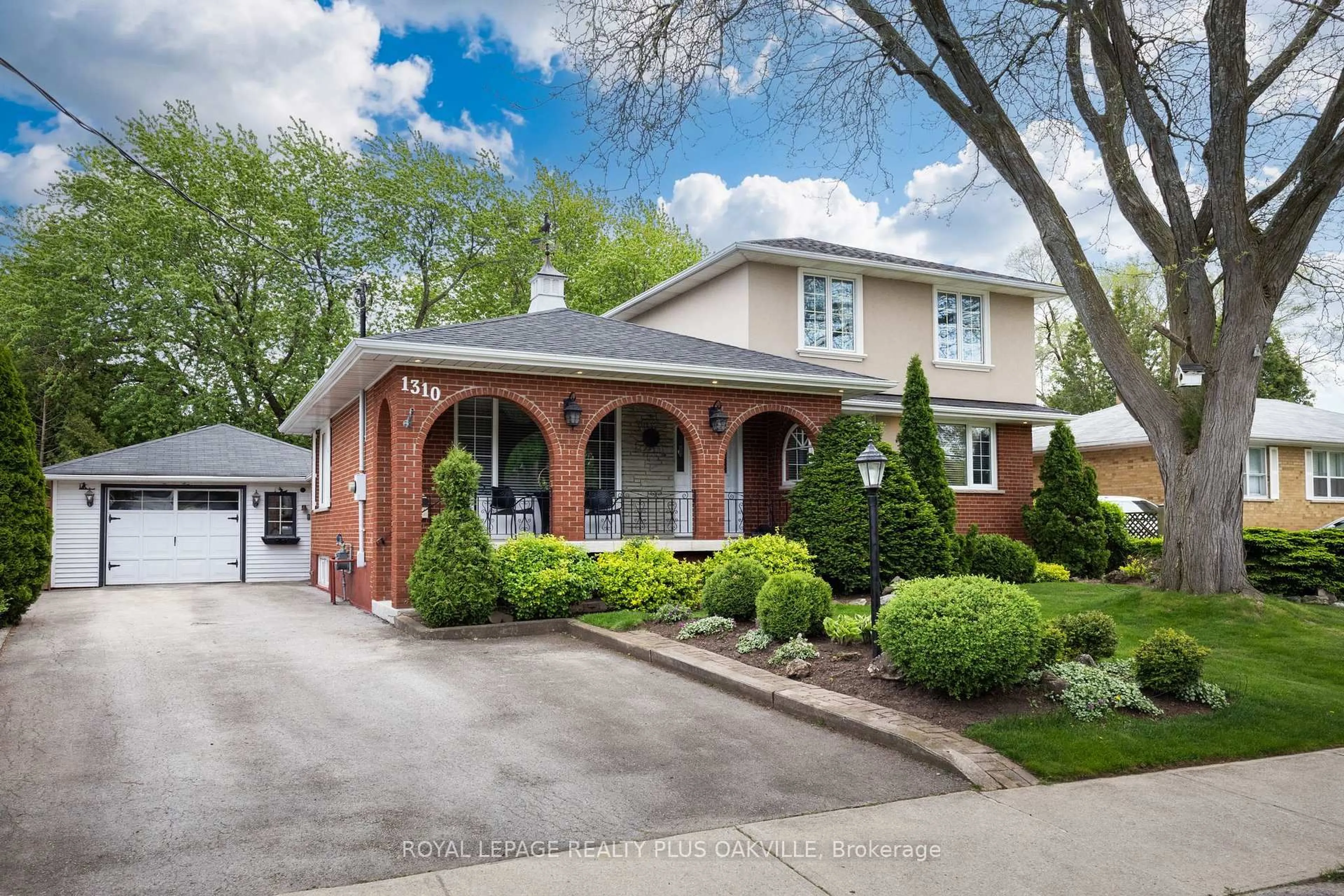 Home with brick exterior material, street for 1310 Tansley Dr, Oakville Ontario L6L 2N4