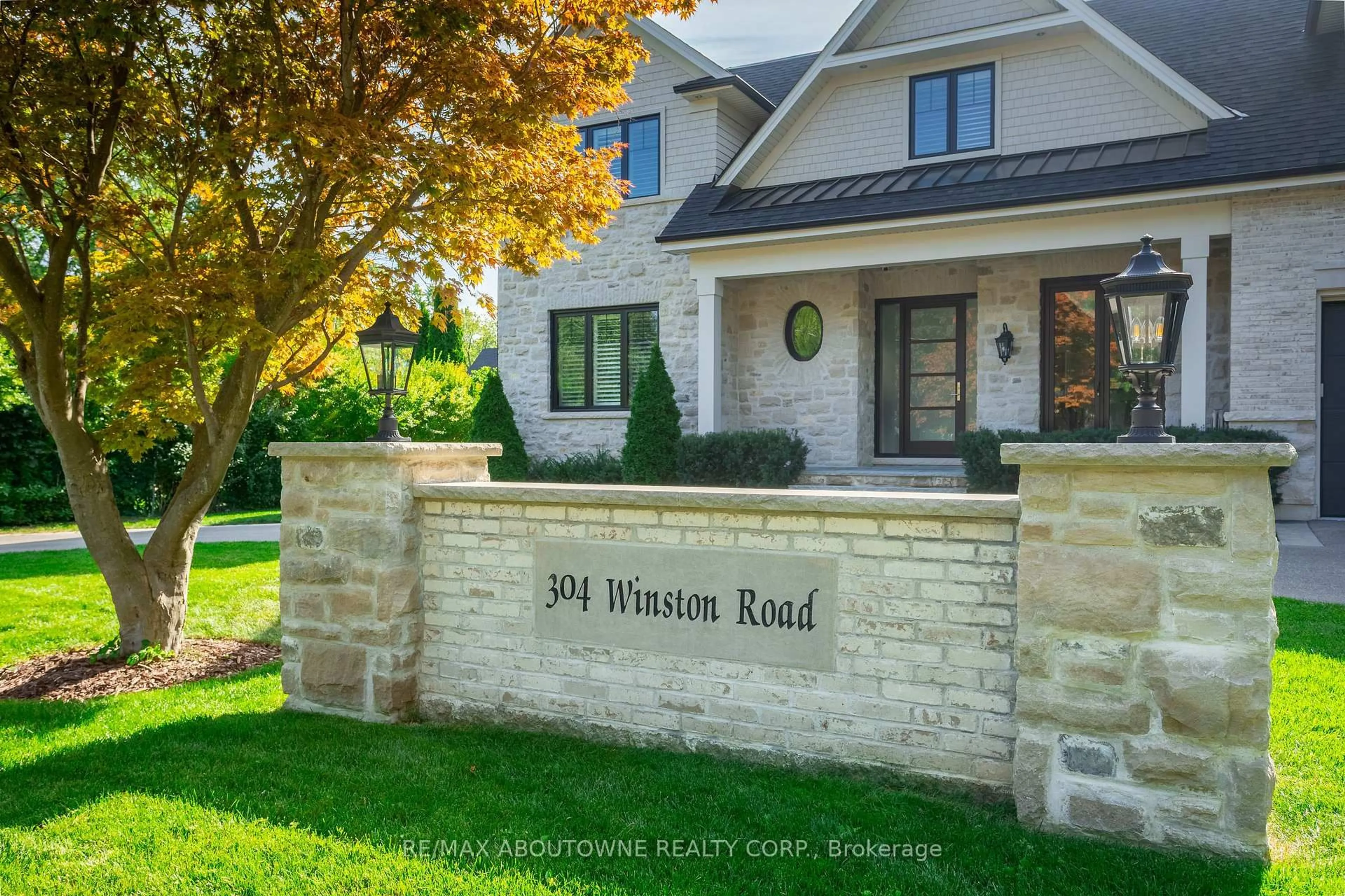 Home with brick exterior material, street for 304 Winston Rd, Oakville Ontario L6L 4W5