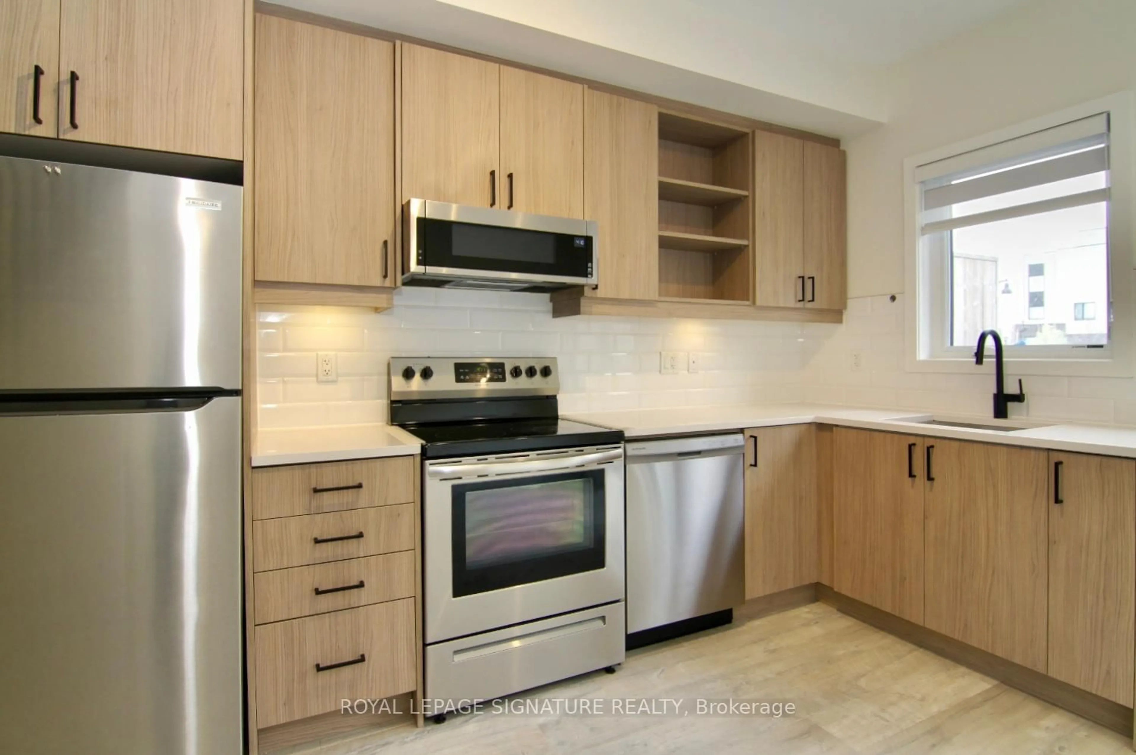 Standard kitchen, unknown for 90 Stanley Greene Blvd #2, Toronto Ontario M3K 0C8