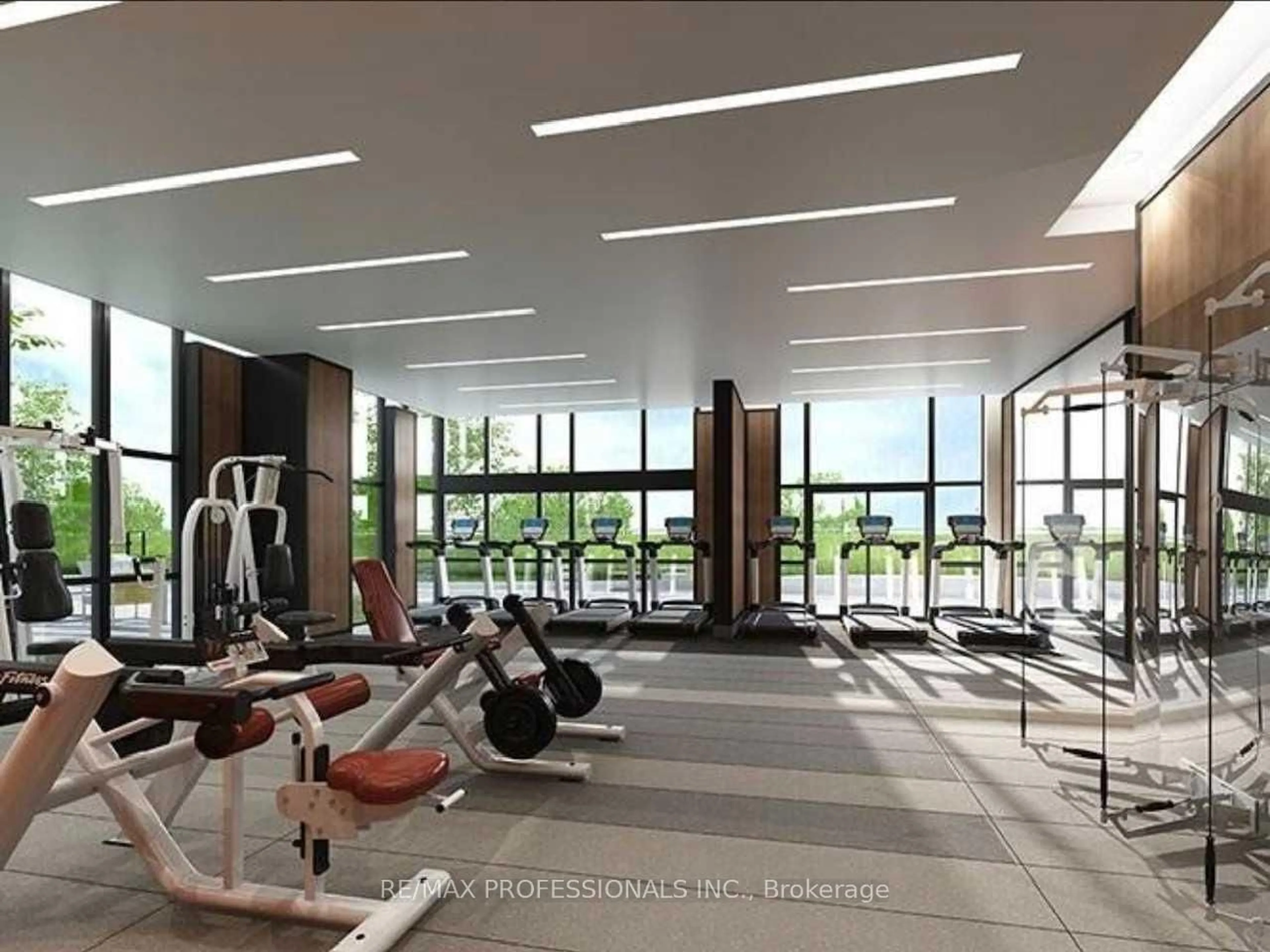 Gym or fitness room for 5 Mabelle Ave #1527, Toronto Ontario M9A 4Y1