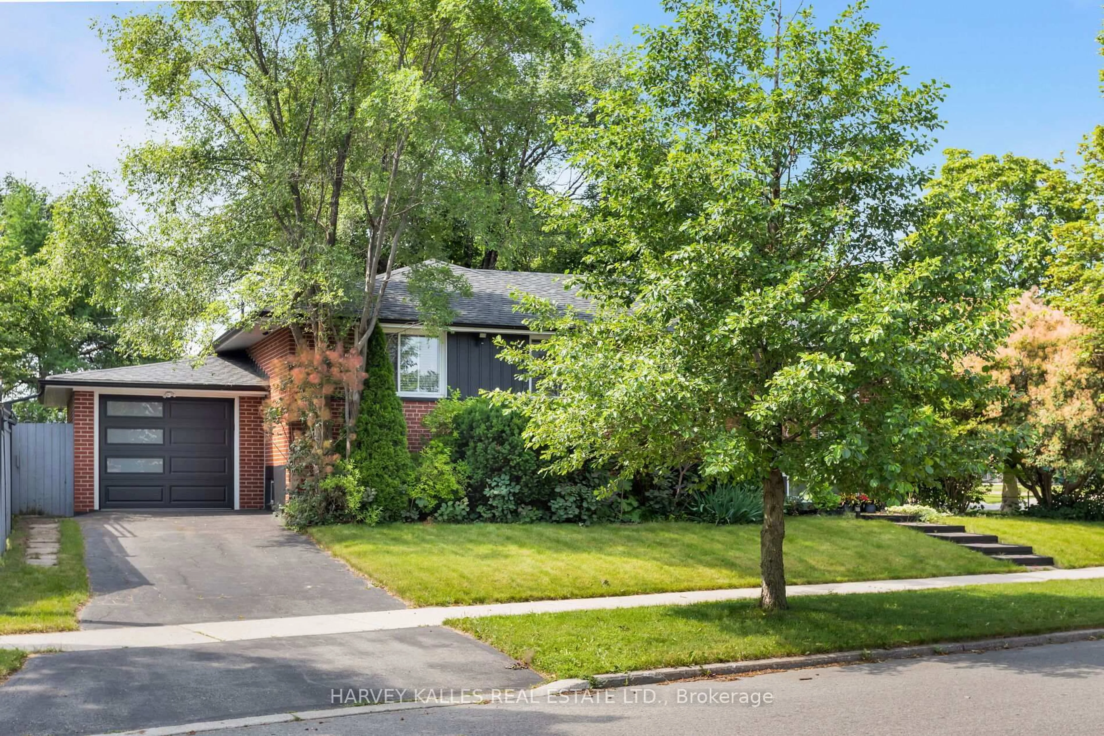 Home with brick exterior material, street for 49 Learmont Dr, Toronto Ontario M9R 2E9