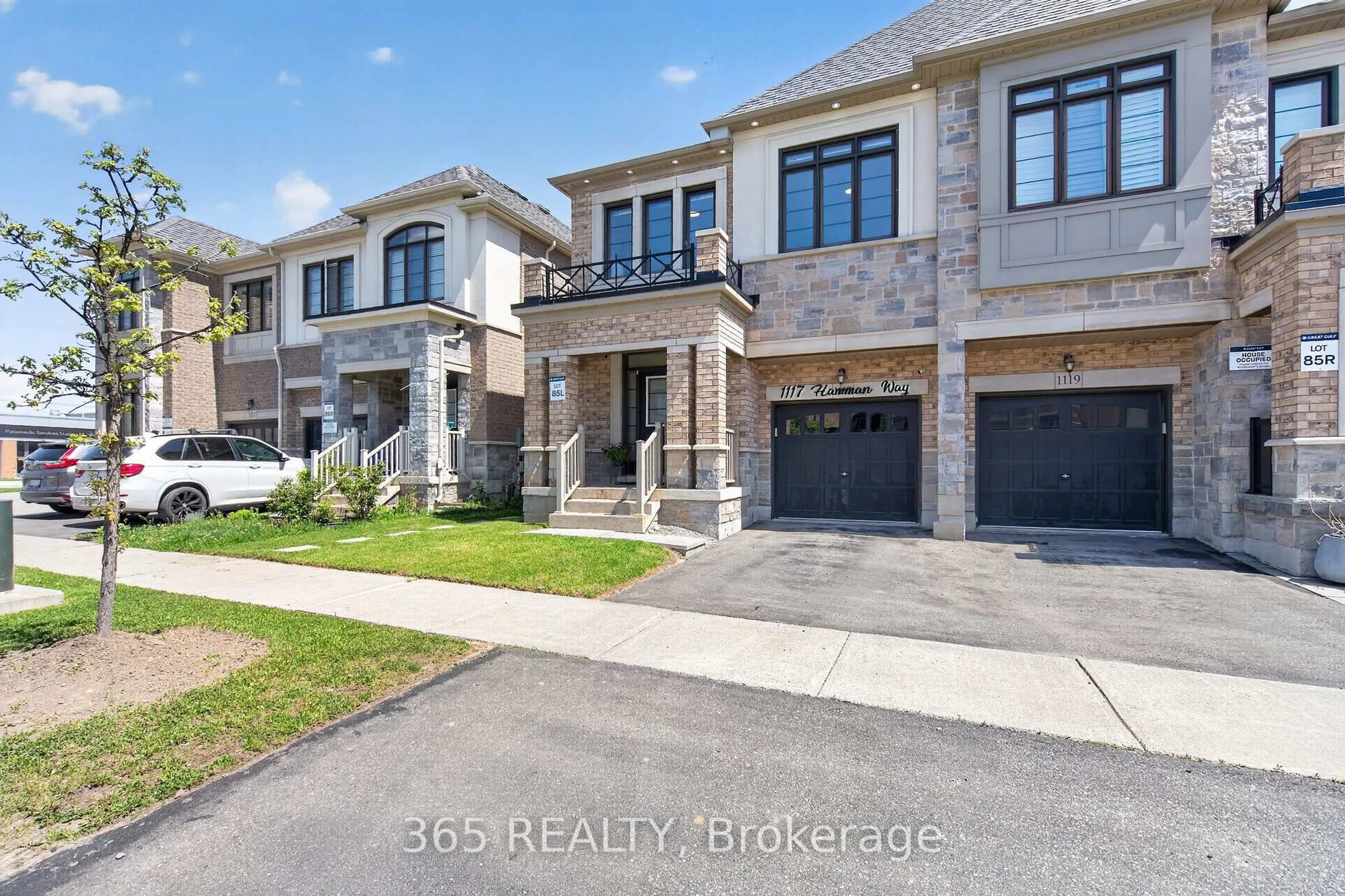 Home with brick exterior material, street for 1117 Hamman Way, Milton Ontario L9E 1K2