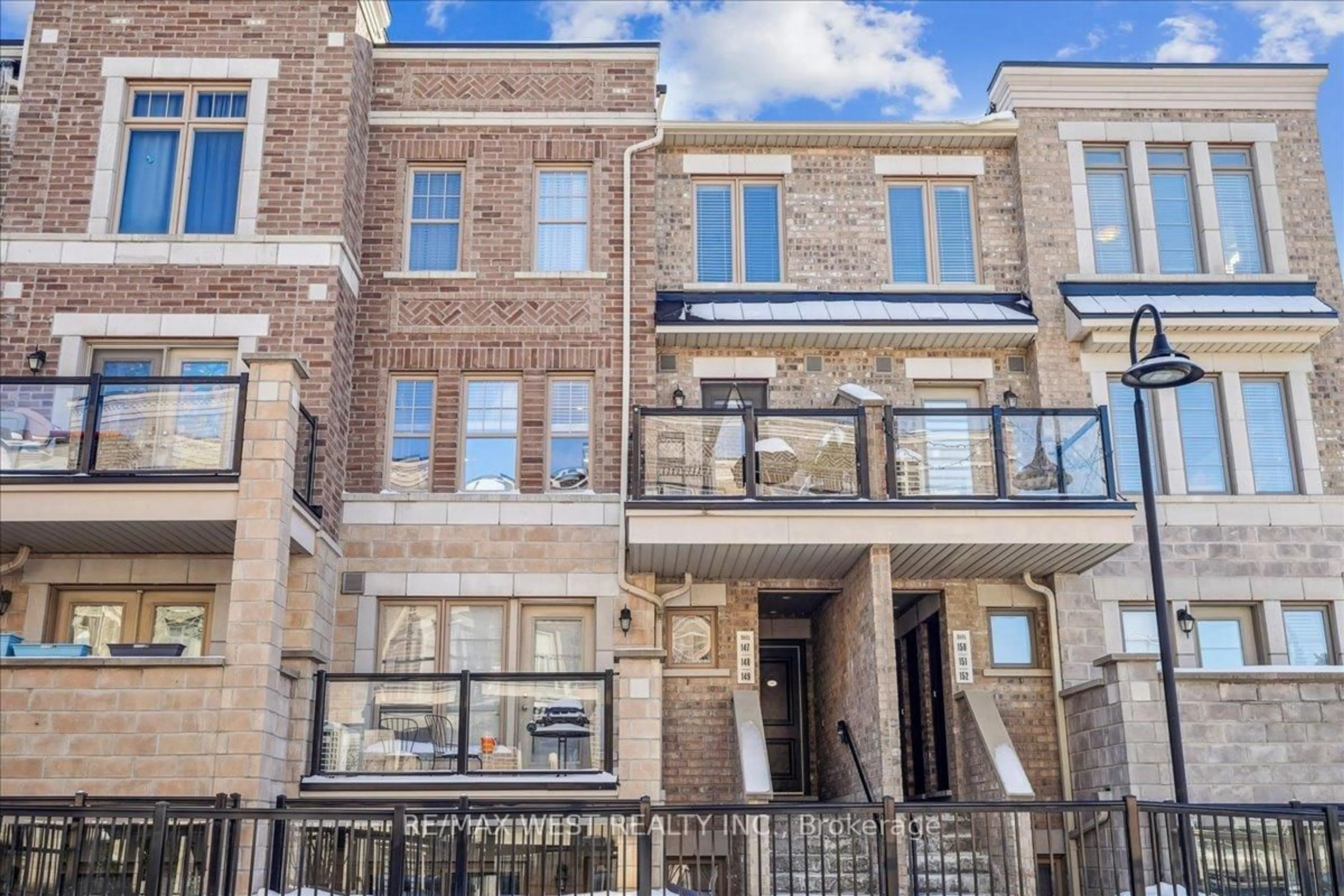 Home with brick exterior material, unknown for 80 Parrotta Dr #148, Toronto Ontario M9M 0E6