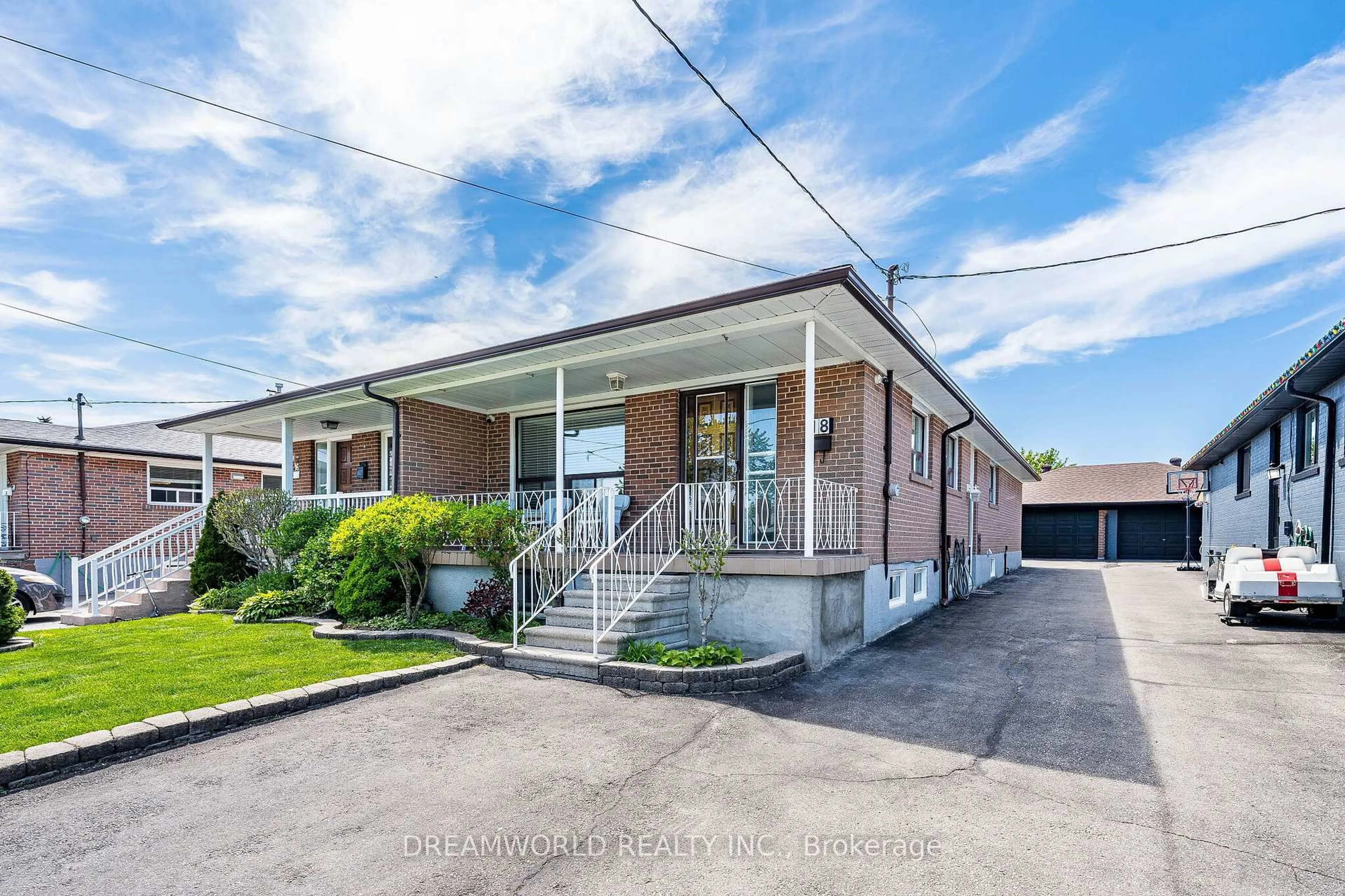 Home with brick exterior material, street for 18 Hucknall Rd, Toronto Ontario M3J 1V8