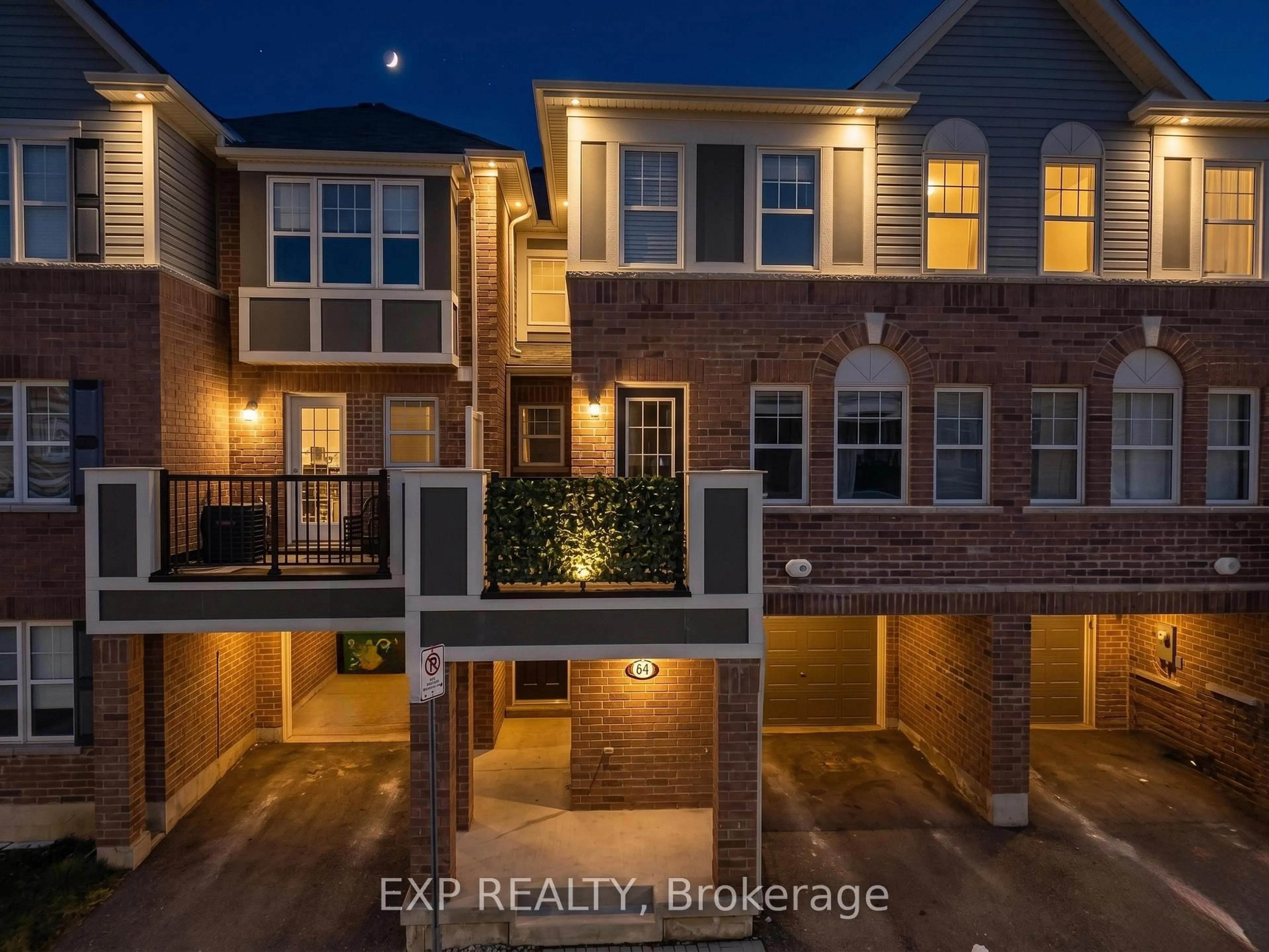 Home with brick exterior material, street for 1000 Asleton Blvd #84, Milton Ontario L9T 9L2