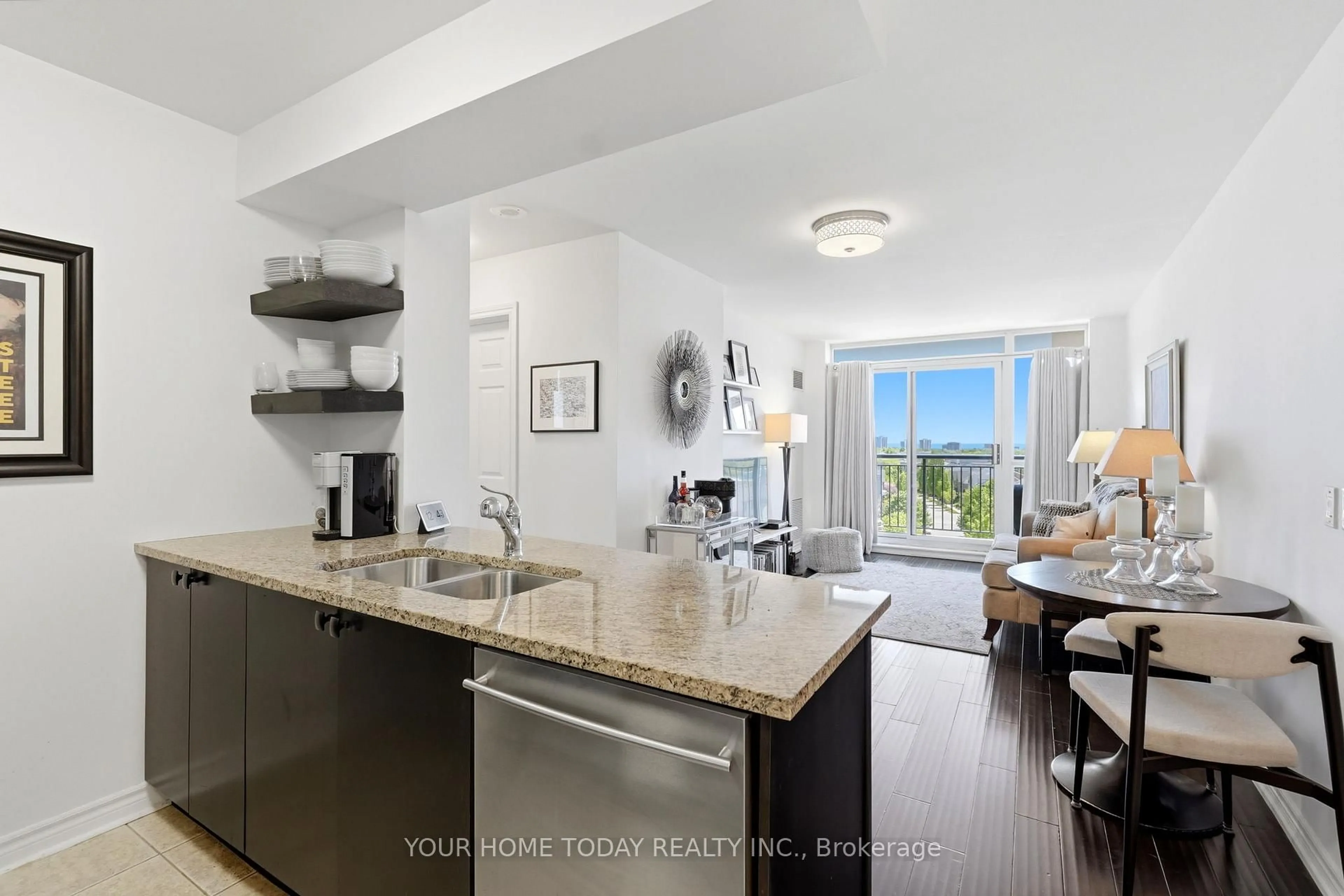 Open concept kitchen, unknown for 2325 Central Park Dr #705, Oakville Ontario L6H 0E2