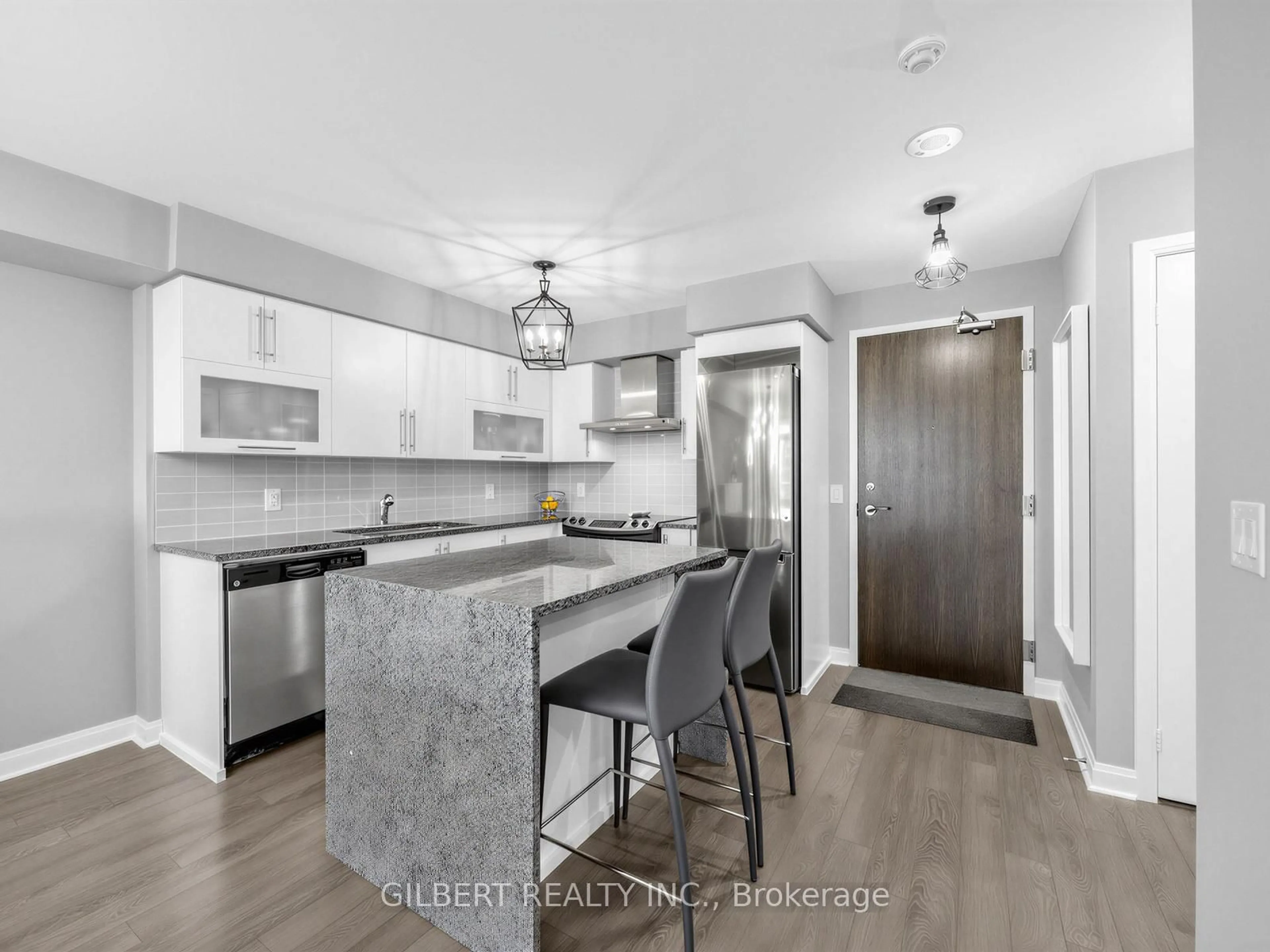 Open concept kitchen, unknown for 1 Michael Power Pl #905, Toronto Ontario M9A 0A1