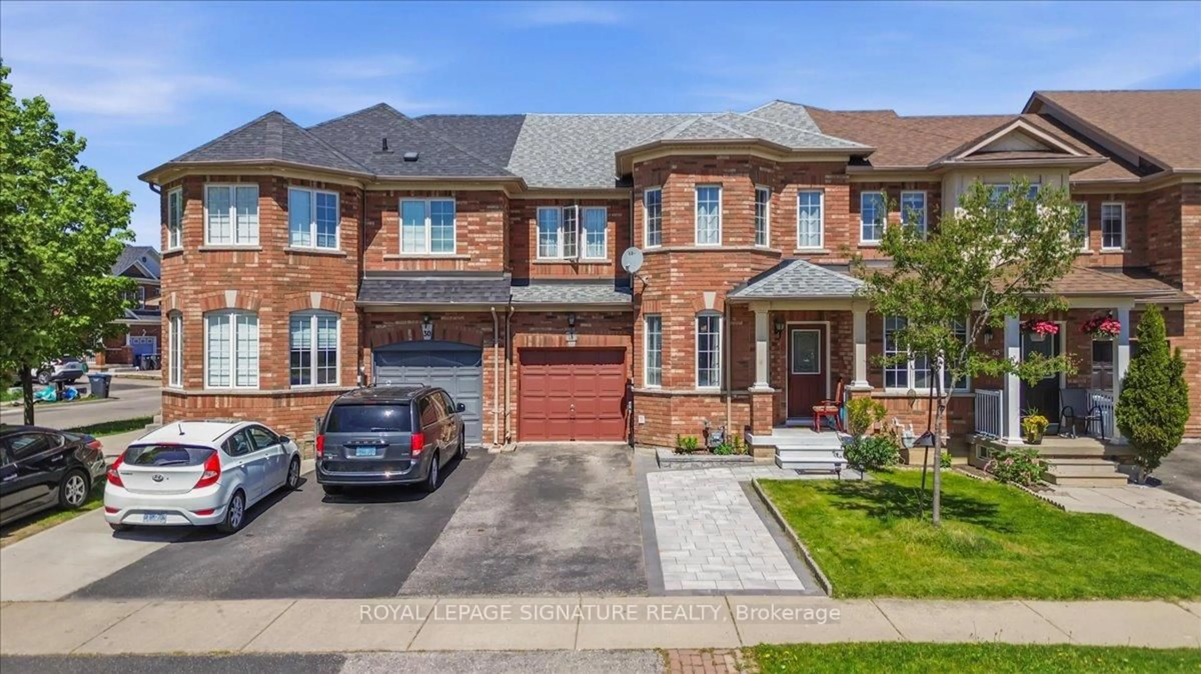 Home with brick exterior material, street for 28 Pompano Pl, Brampton Ontario L6P 1N5