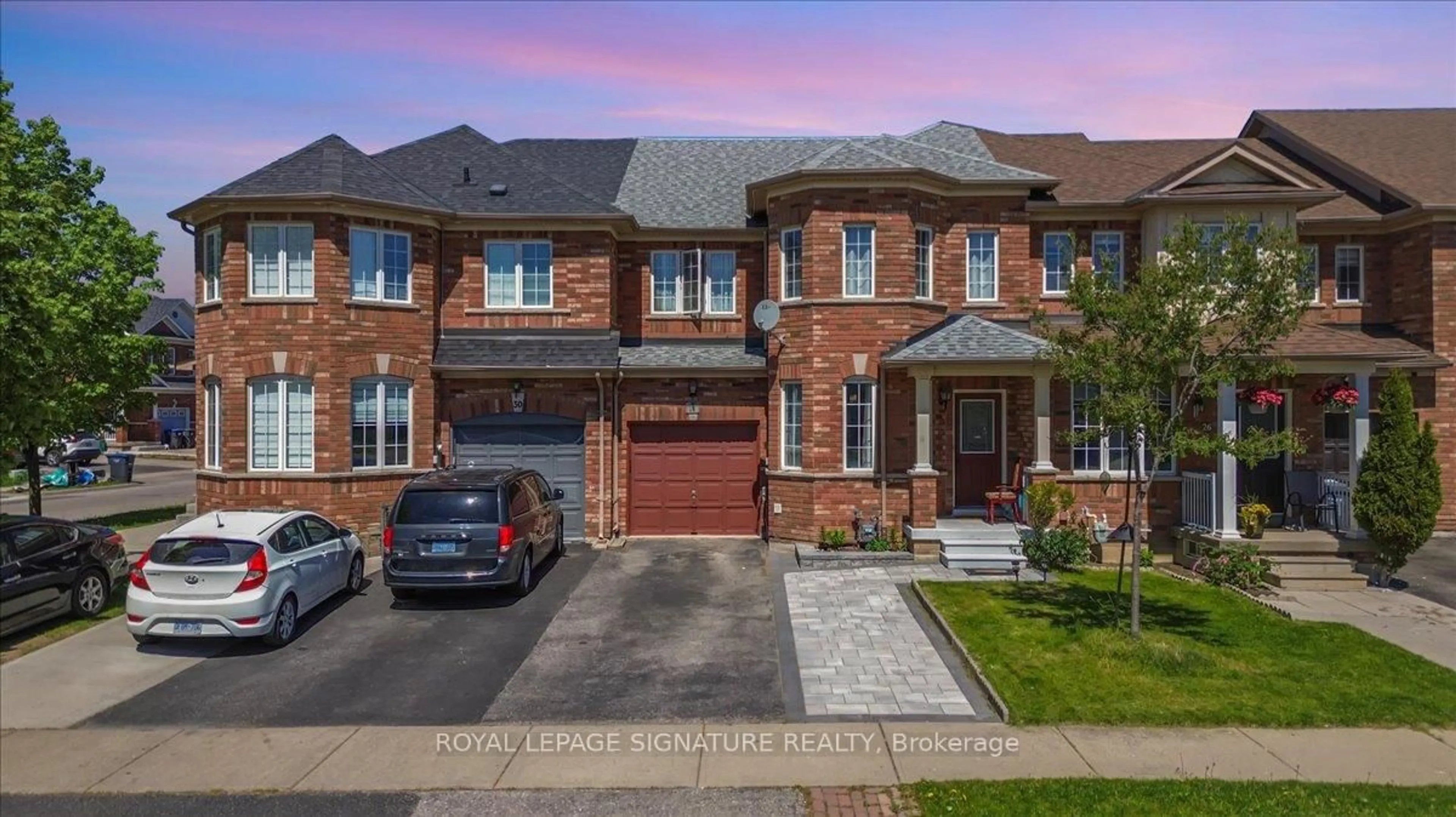 Home with brick exterior material, street for 28 Pompano Pl, Brampton Ontario L6P 1N5