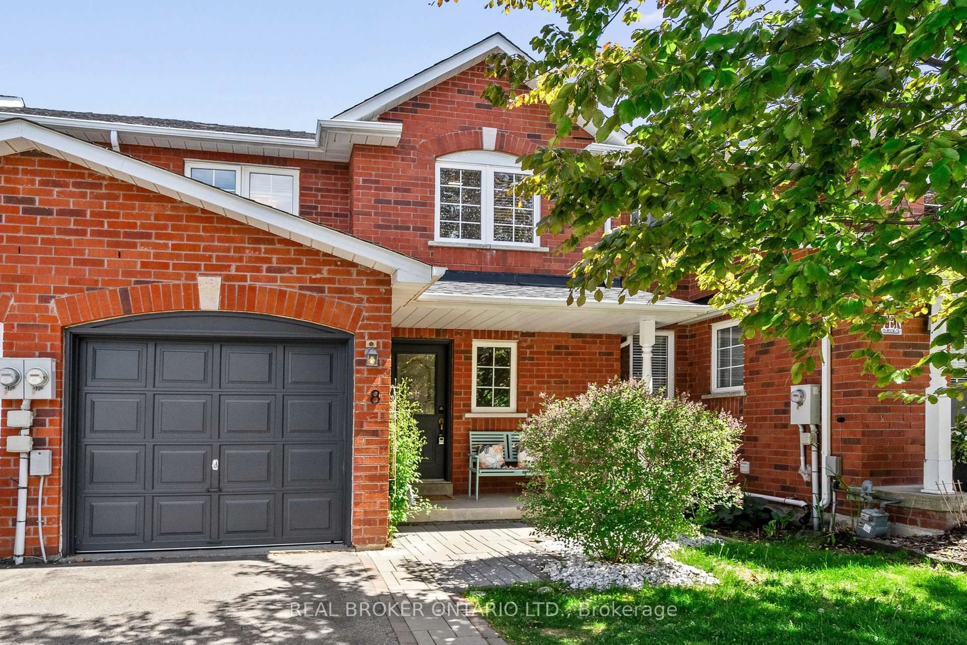Home with brick exterior material, street for 8 Dawson Cres, Milton Ontario L9T 5H8