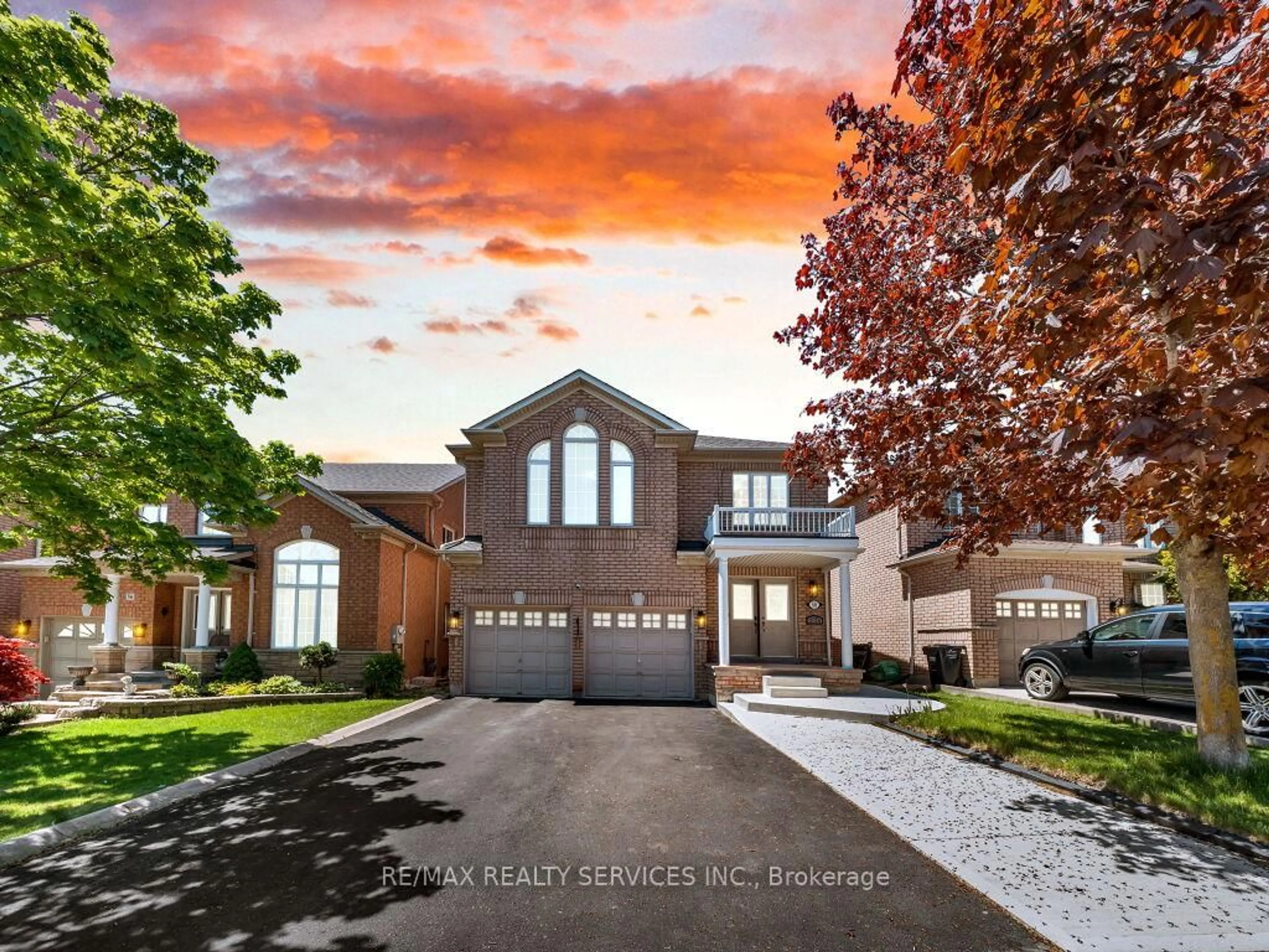 Home with brick exterior material, street for 58 Queen Mary Dr, Brampton Ontario L7A 2K3