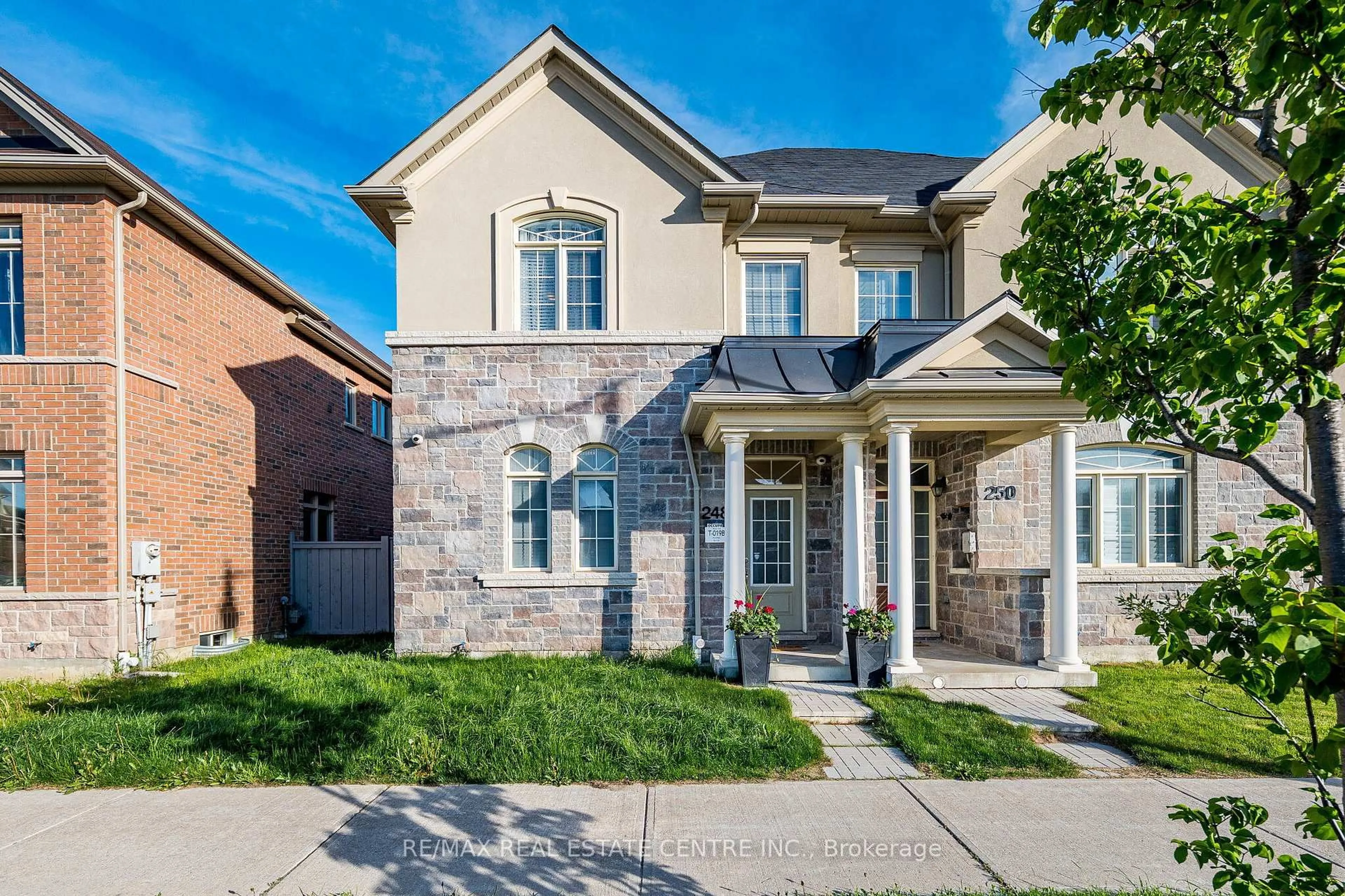 Home with brick exterior material, street for 248 INSPIRE Blvd, Brampton Ontario L6R 0B6