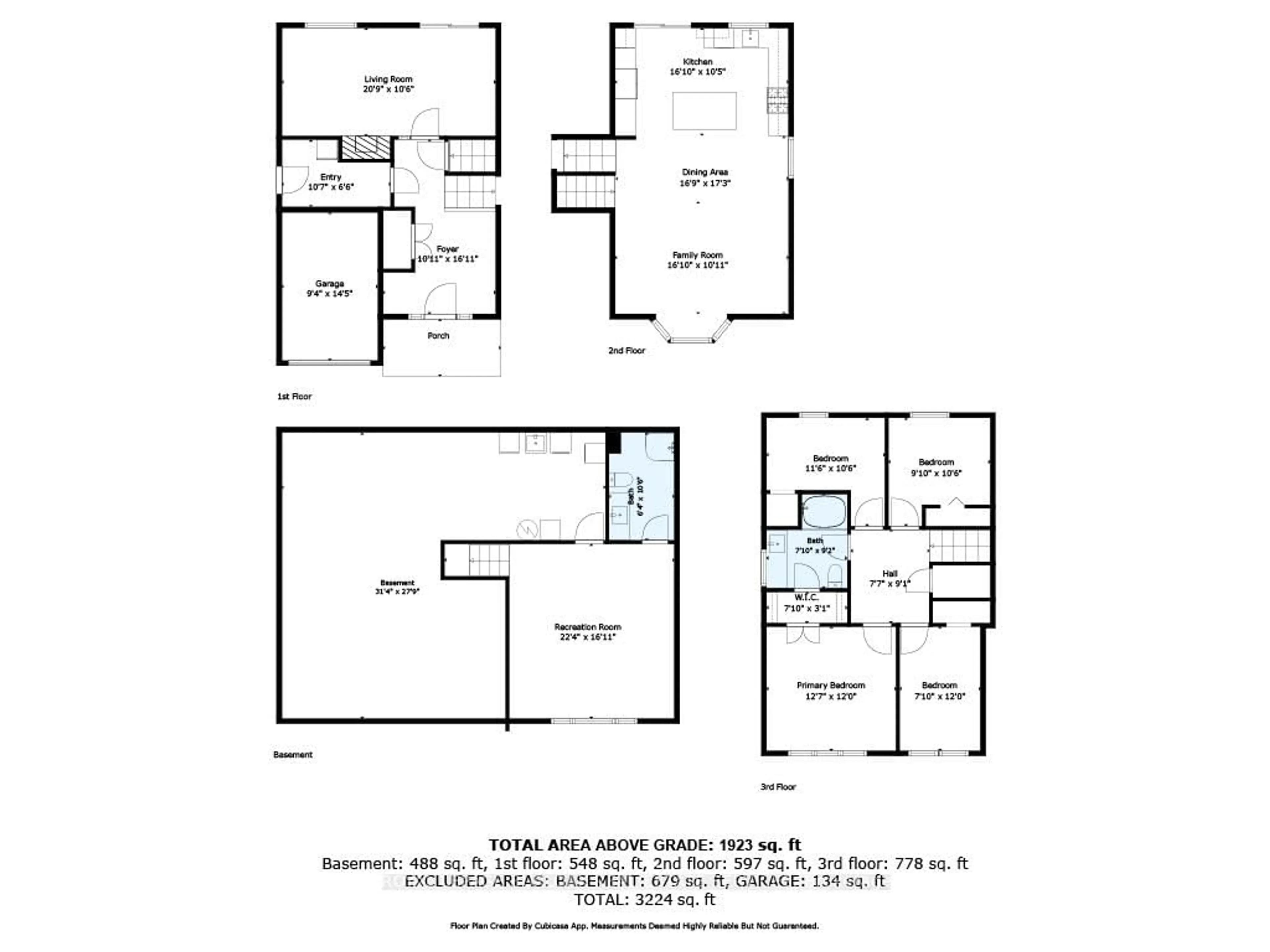 Floor plan for 1487 Rusholme Cres, Burlington Ontario L7M 1M4