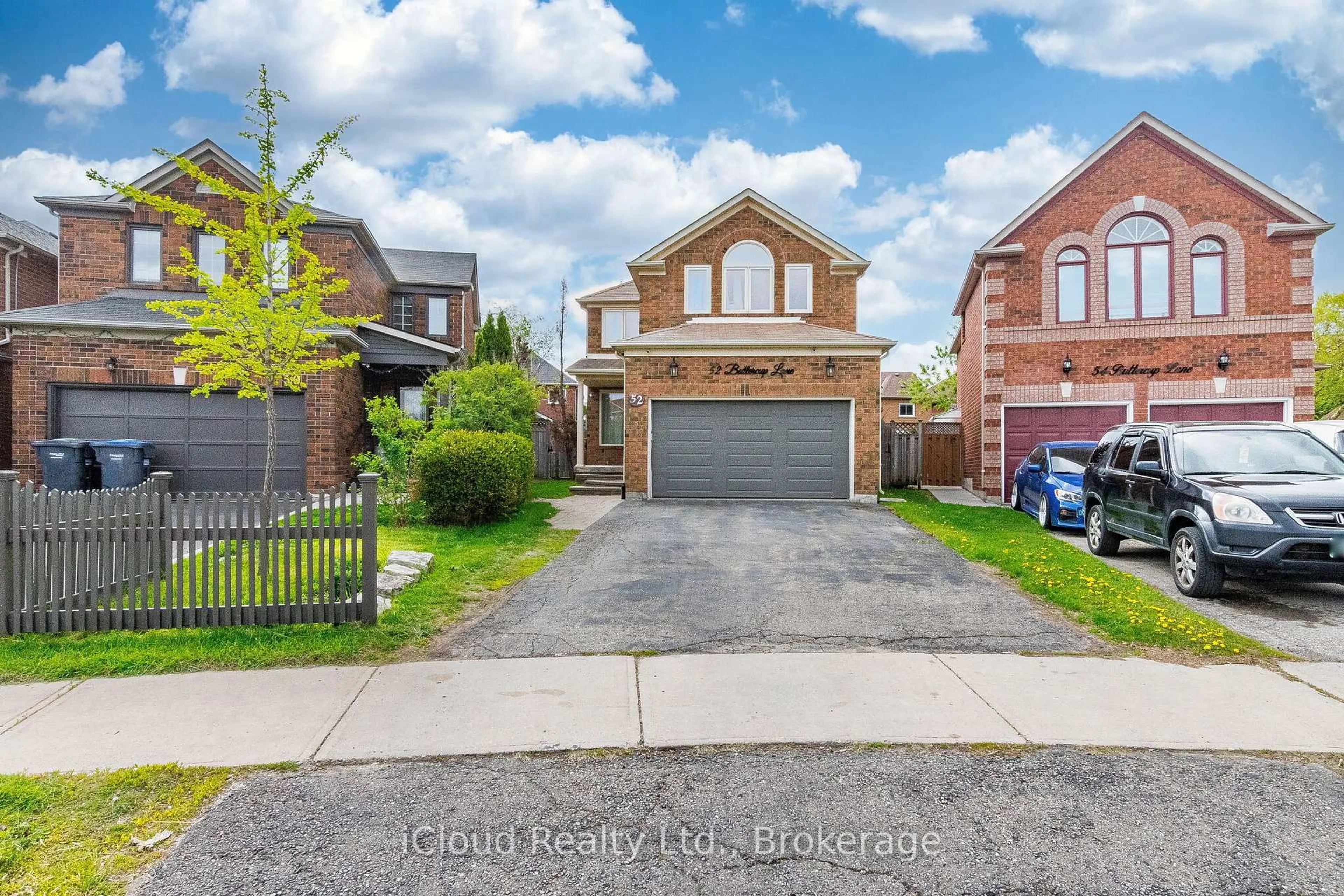 Home with brick exterior material, street for 52 Buttercup Lane, Brampton Ontario L6R 1N1