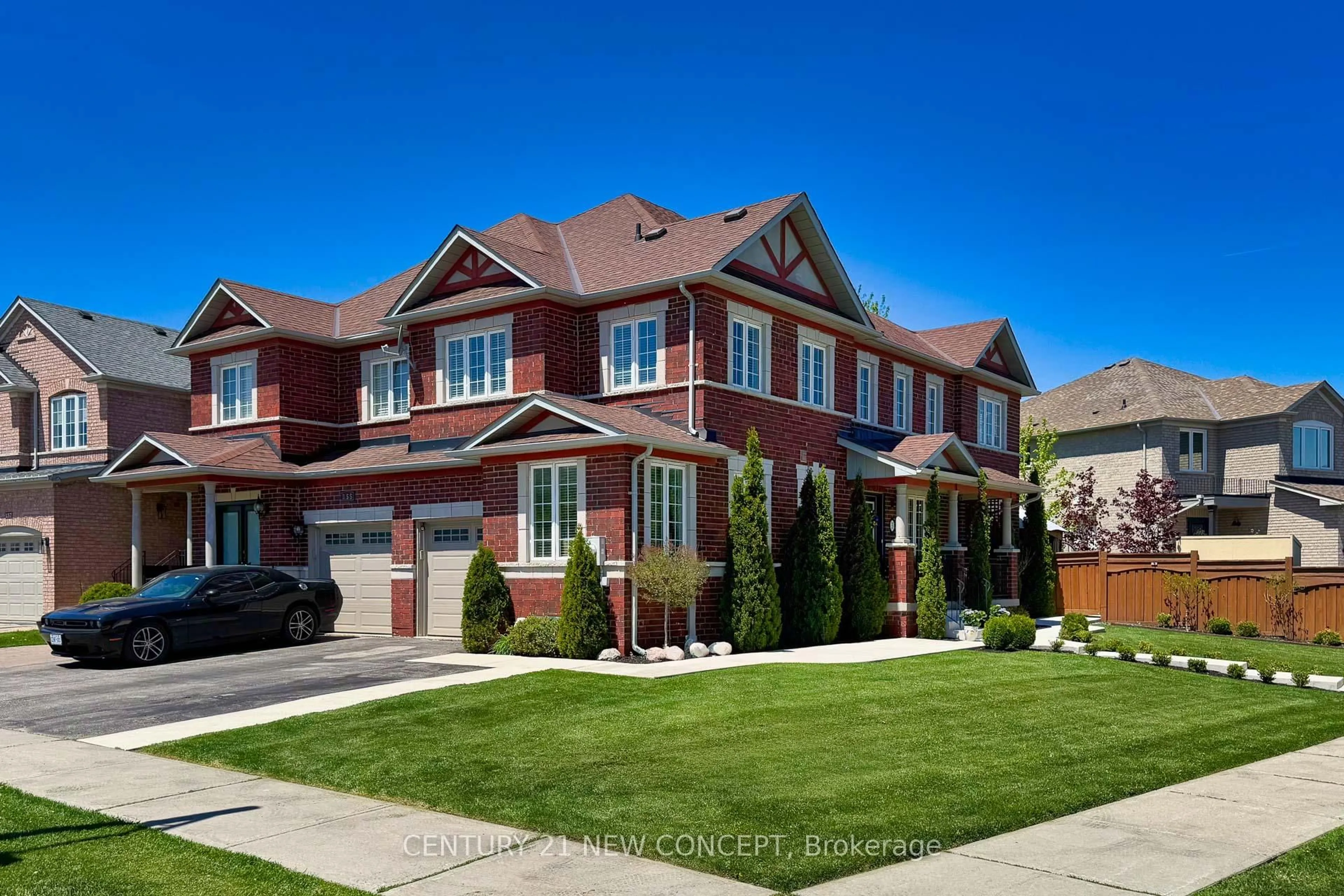 Home with brick exterior material, street for 3 Humbershed Cres, Caledon Ontario L7E 2X2