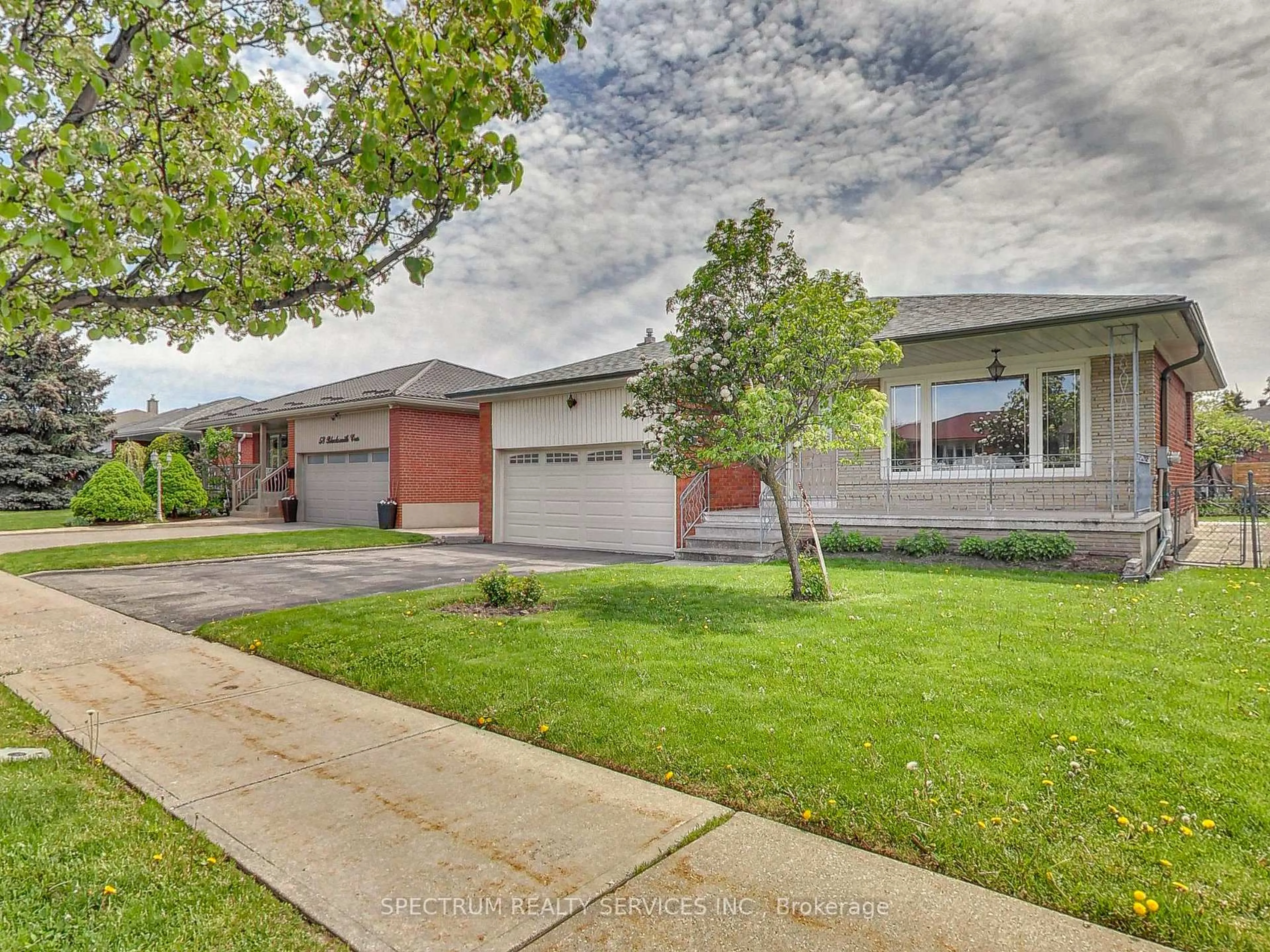 Home with brick exterior material, street for 56 Blacksmith Cres, Toronto Ontario M3N 1V4