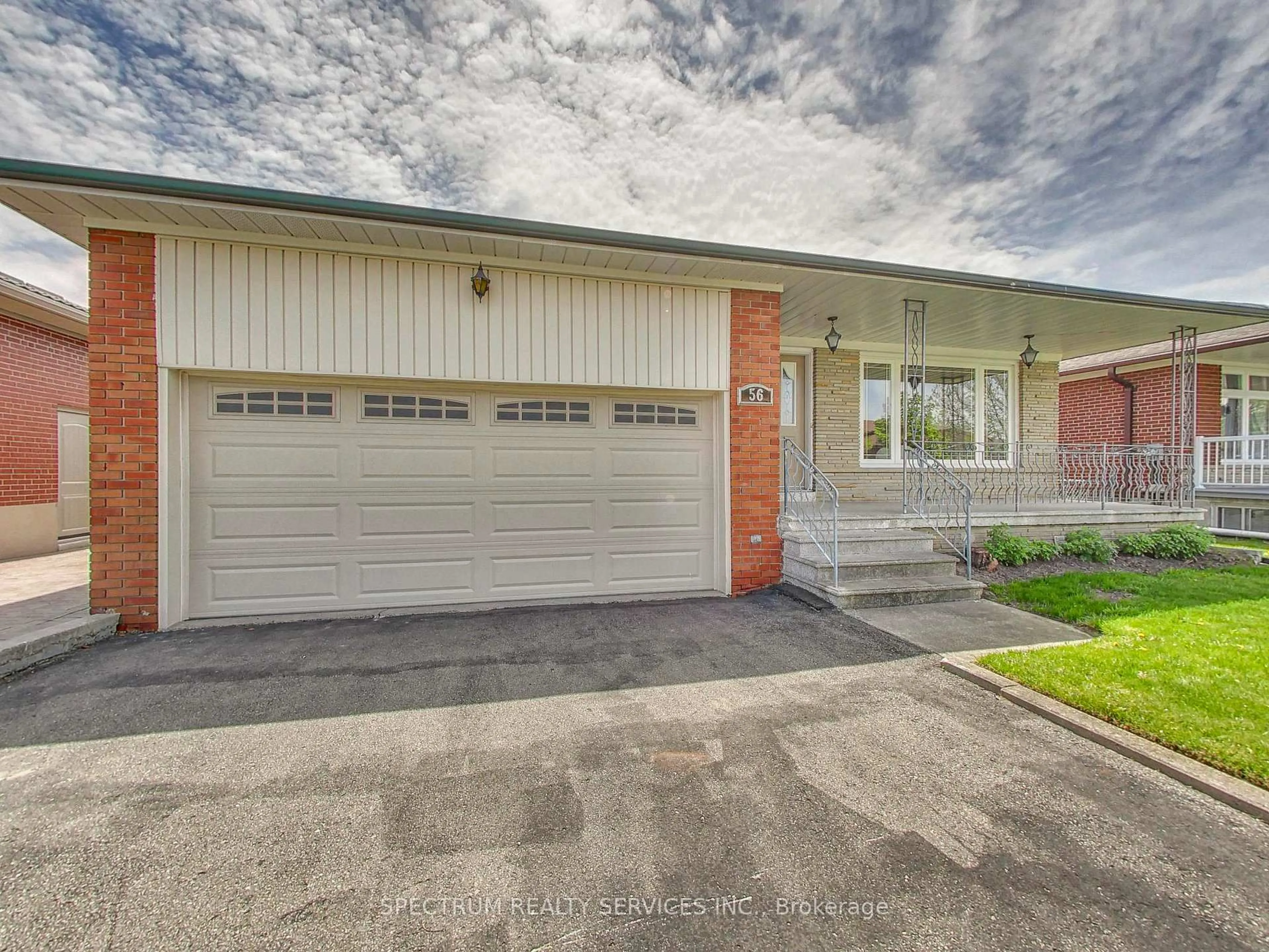 Home with brick exterior material, street for 56 Blacksmith Cres, Toronto Ontario M3N 1V4