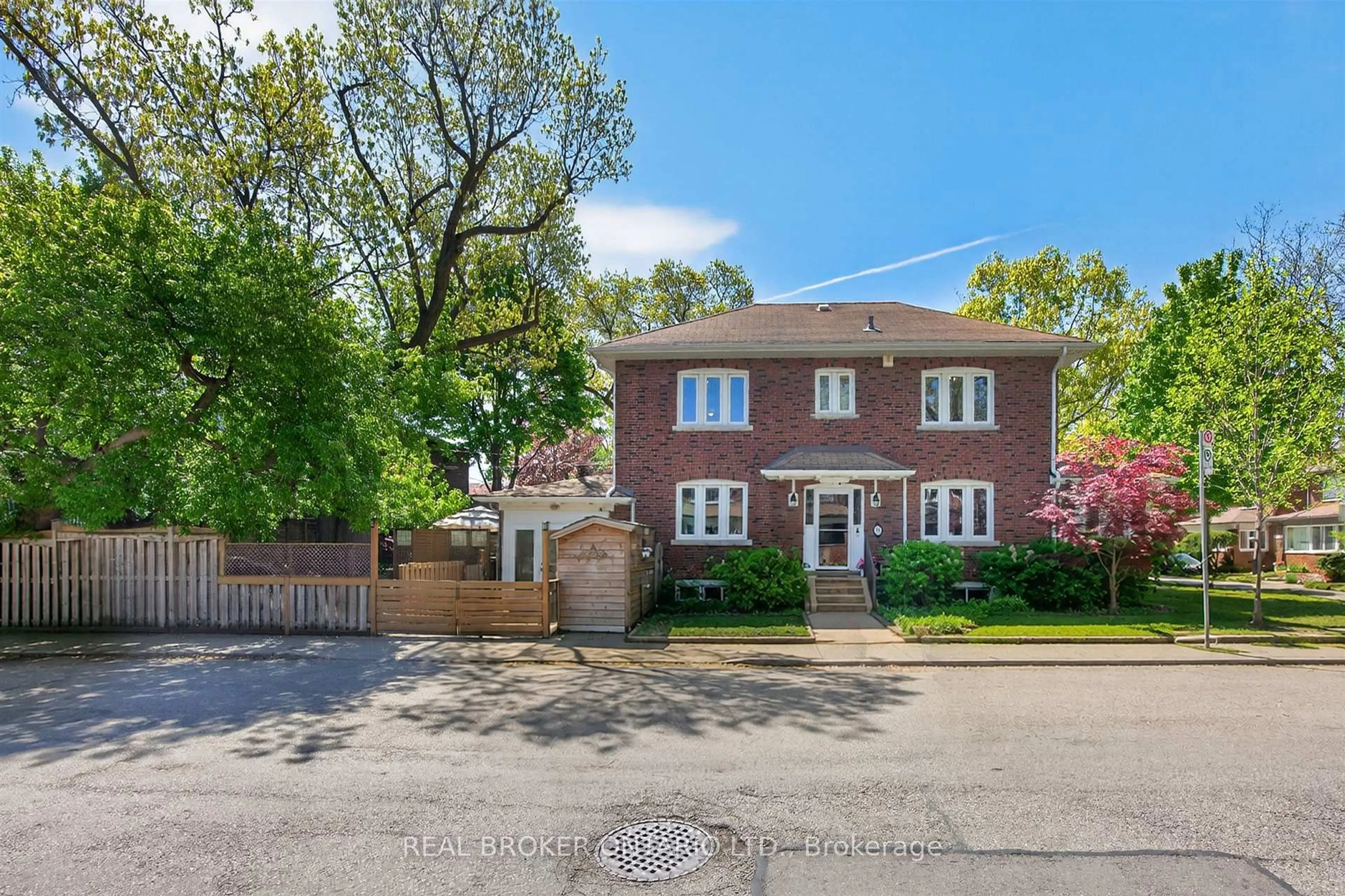 Home with brick exterior material, street for 79 Humber Tr, Toronto Ontario M6S 4C2