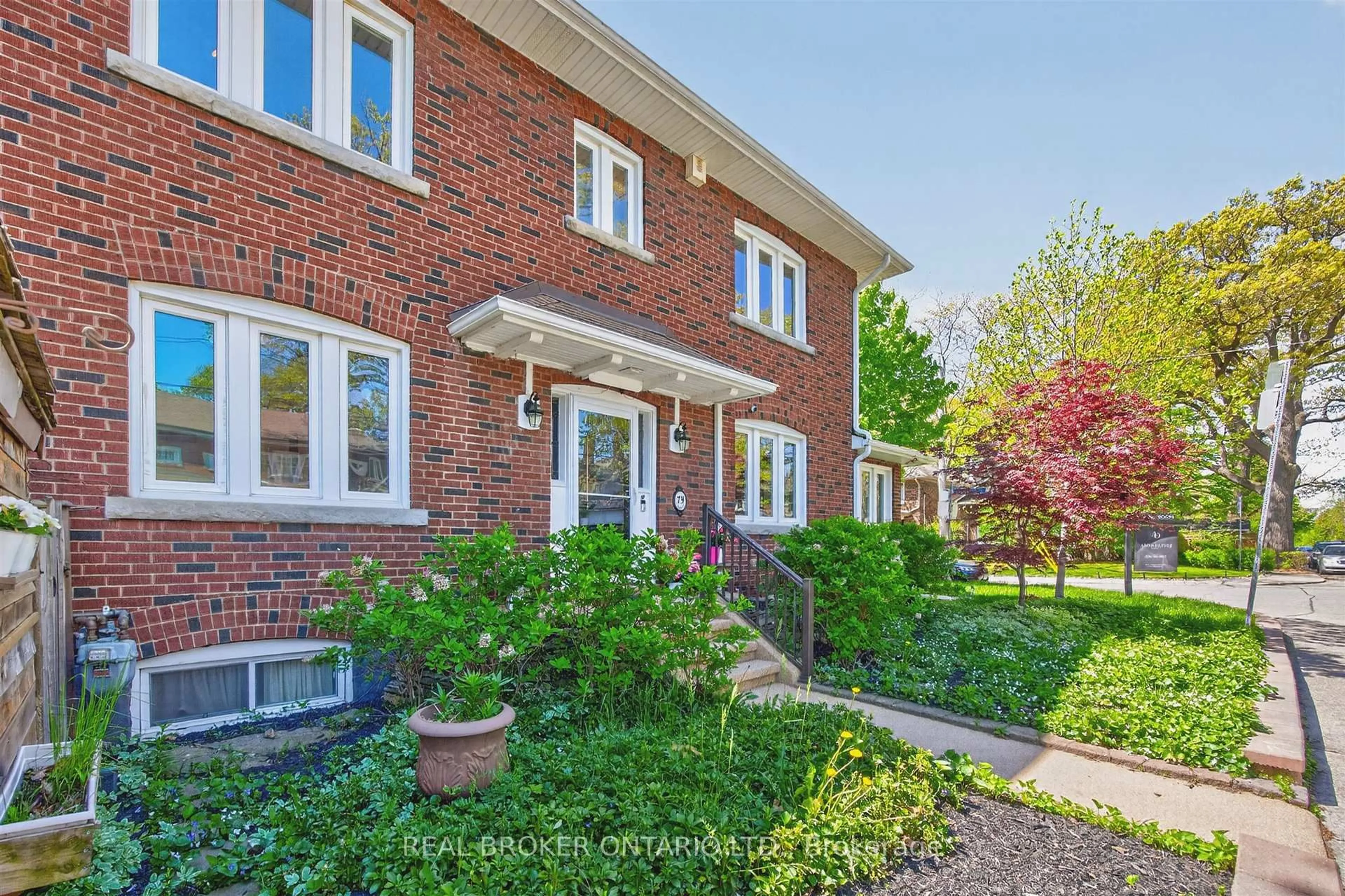 Home with brick exterior material, street for 79 Humber Tr, Toronto Ontario M6S 4C2