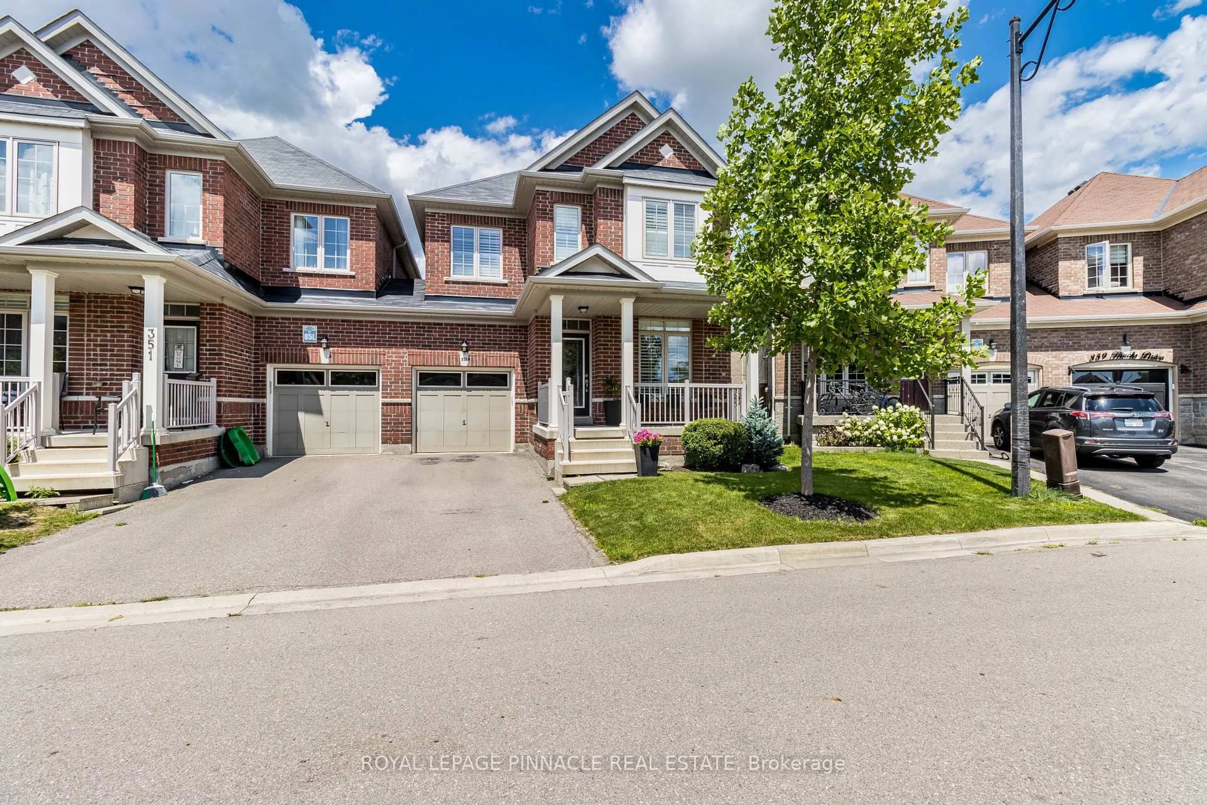 Home with brick exterior material, street for 353 Hincks Dr, Milton Ontario L9T 8T9