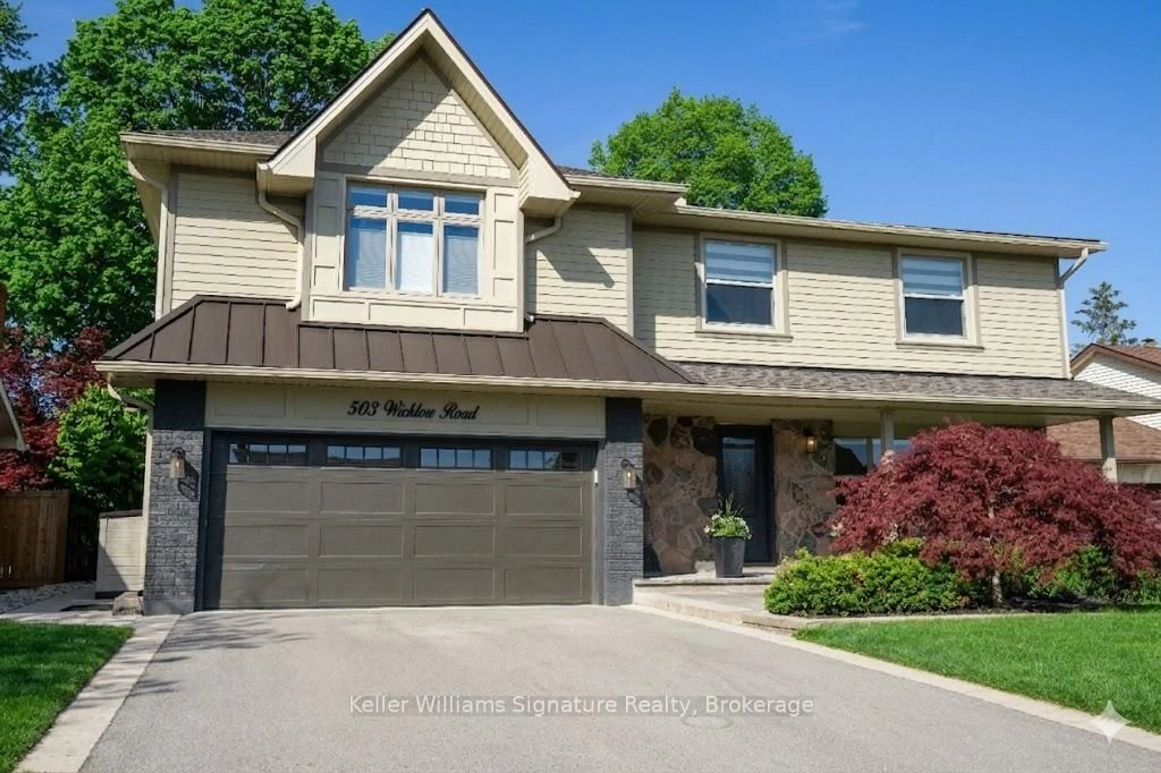 Home with brick exterior material, street for 503 Wicklow Rd, Burlington Ontario L7L 2J1