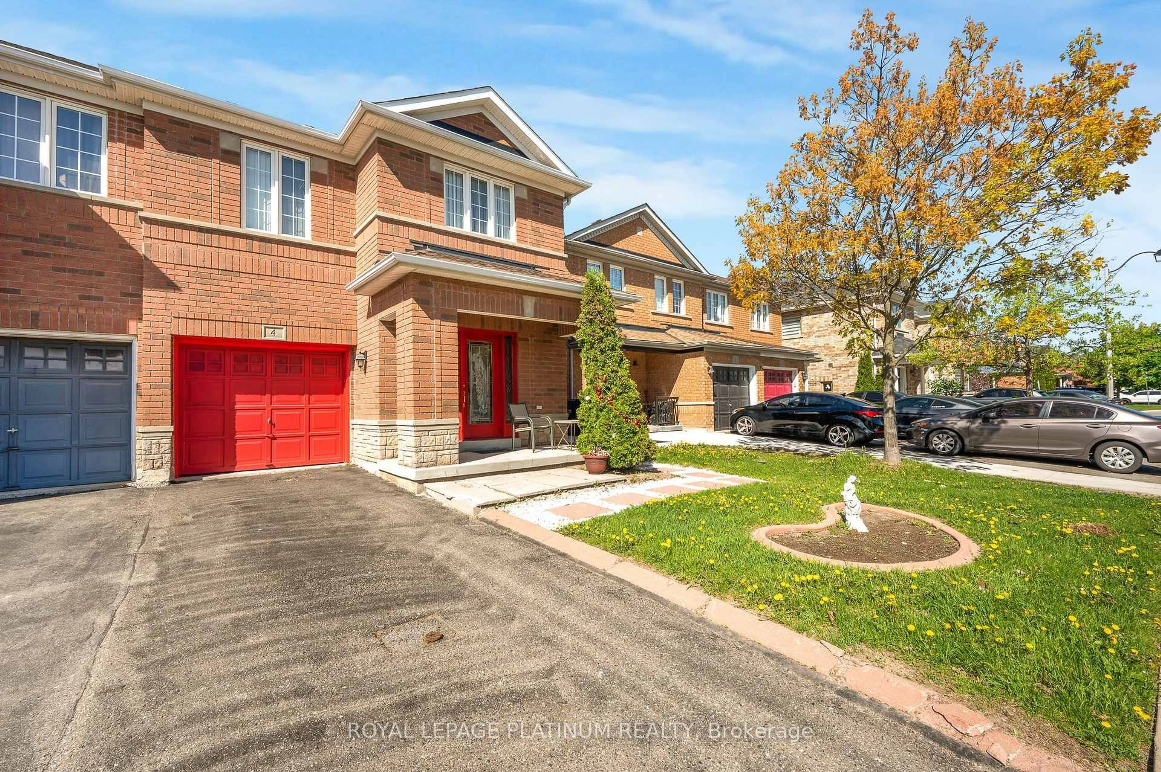 Home with brick exterior material, street for 4 Silver Egret Rd, Brampton Ontario L7A 2Z9