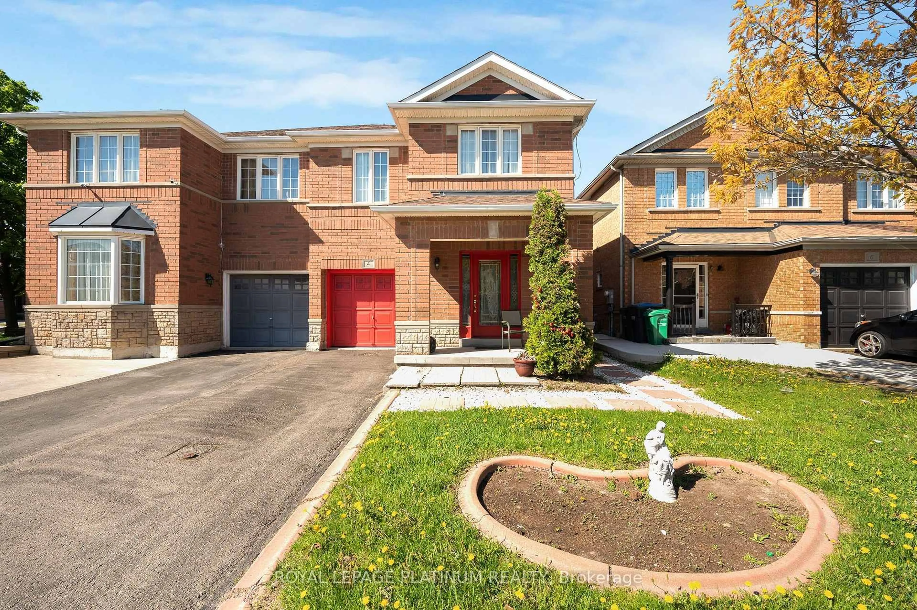 Home with brick exterior material, street for 4 Silver Egret Rd, Brampton Ontario L7A 2Z9