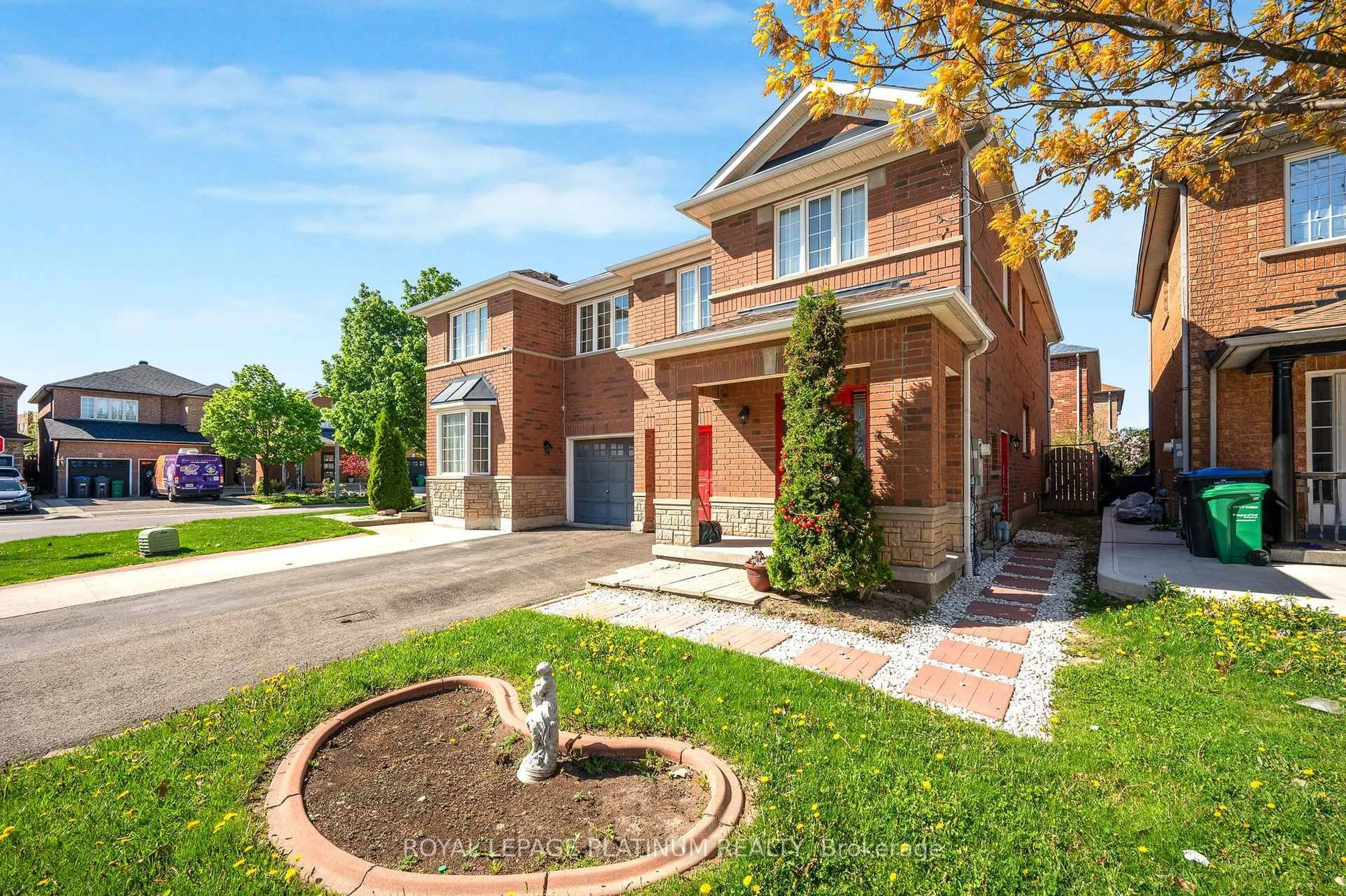 Home with brick exterior material, street for 4 Silver Egret Rd, Brampton Ontario L7A 2Z9
