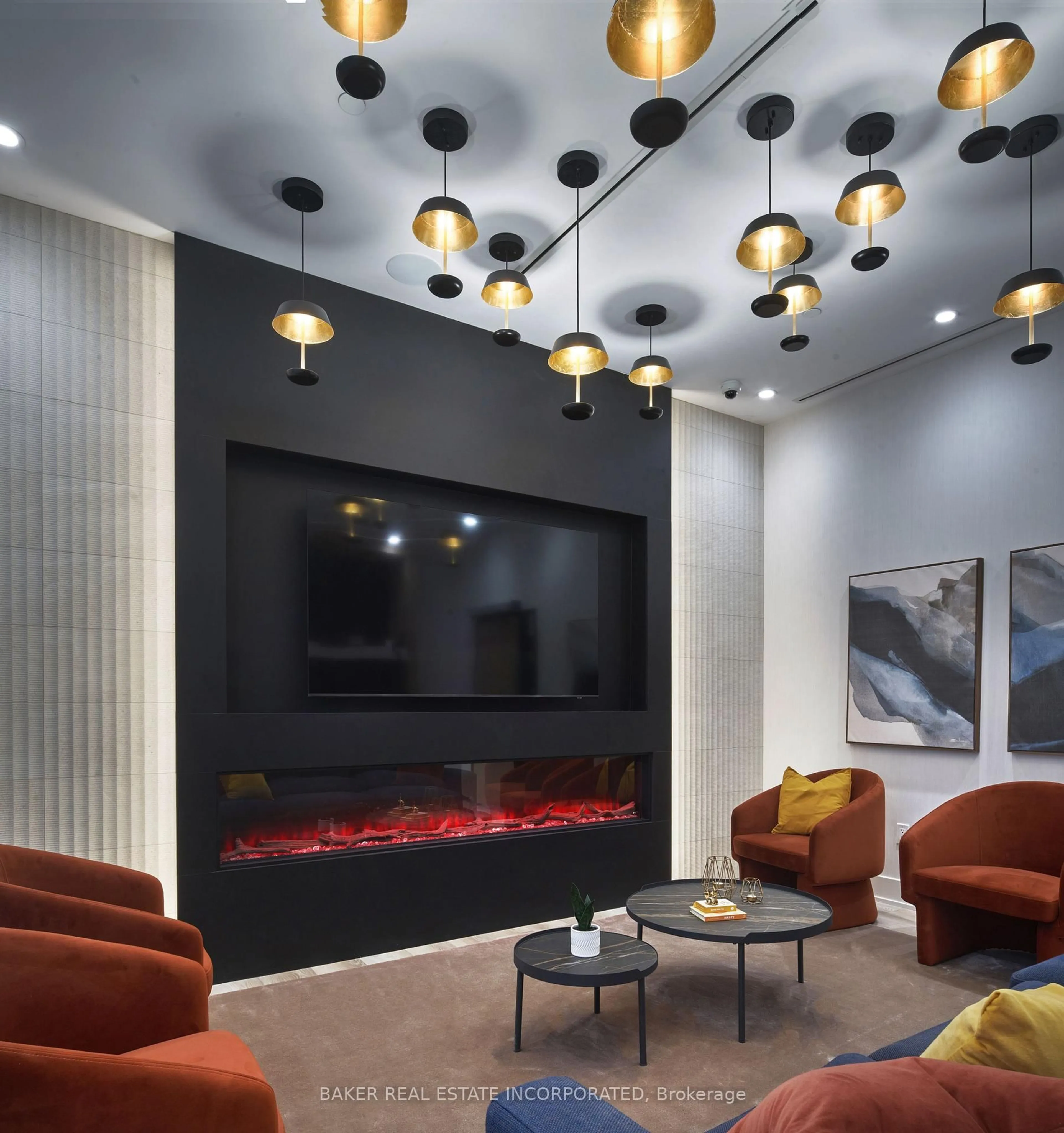 Home theater for 498 Plains Rd #TH08, Burlington Ontario L7T 0C9