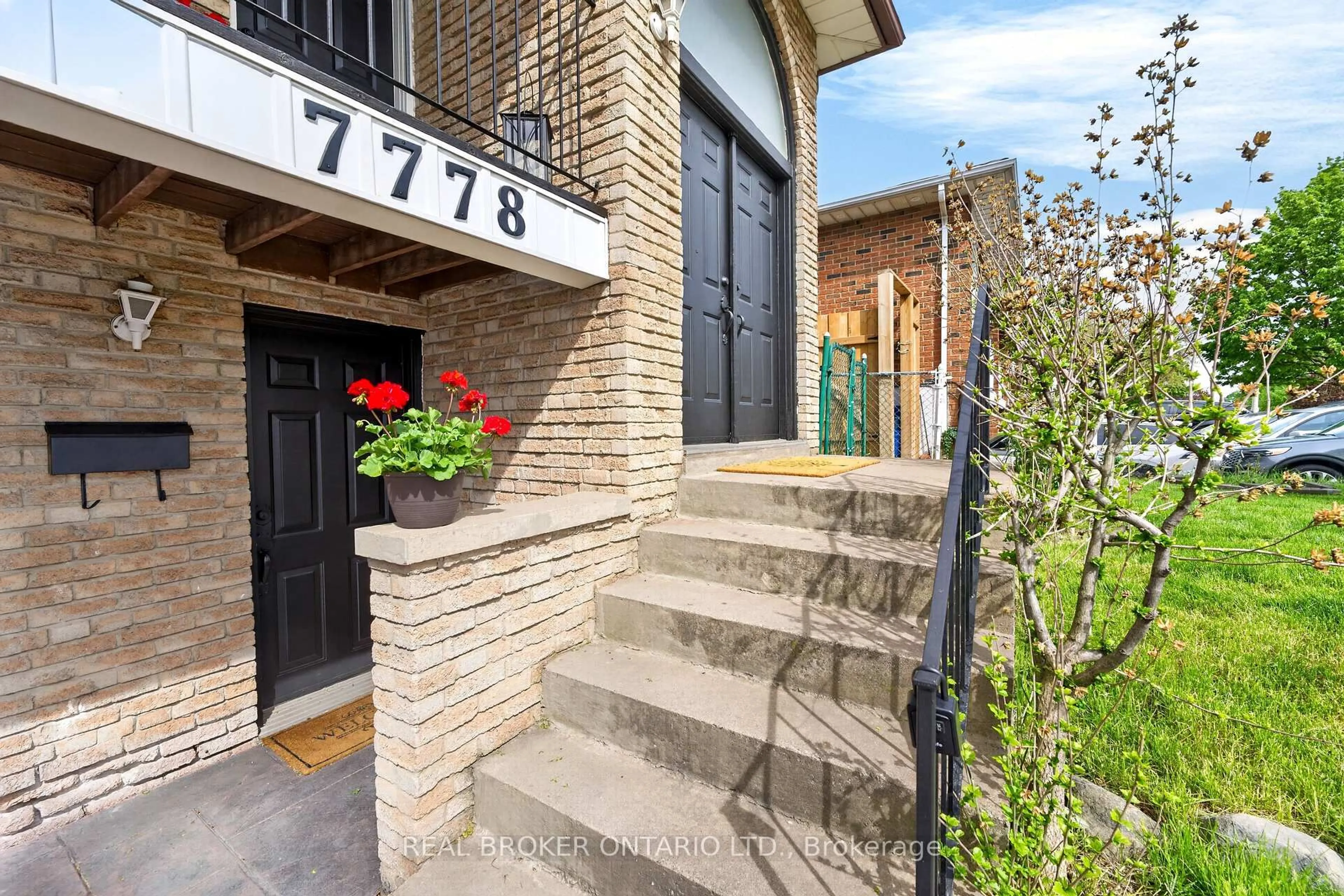 Home with brick exterior material, street for 7778 Benavon Rd, Mississauga Ontario L4T 3G3