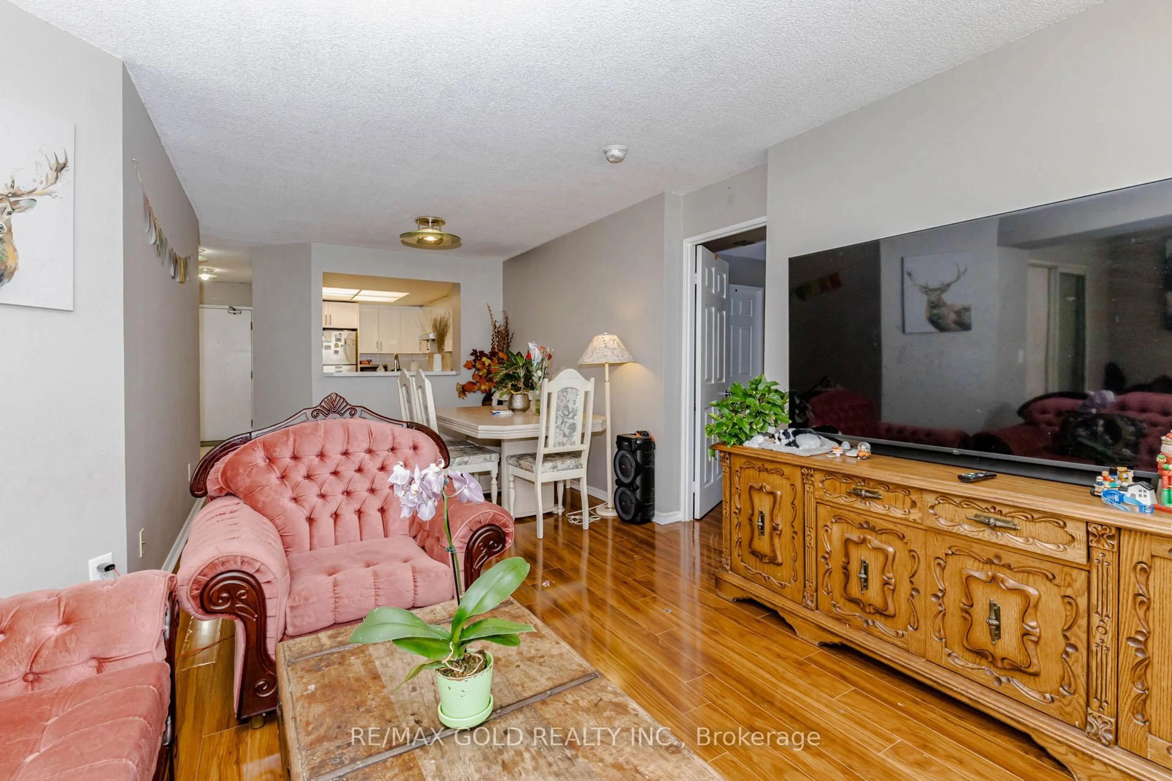 Living room with furniture, unknown for 325 Webb Dr #PH 201, Mississauga Ontario L5B 3Z9