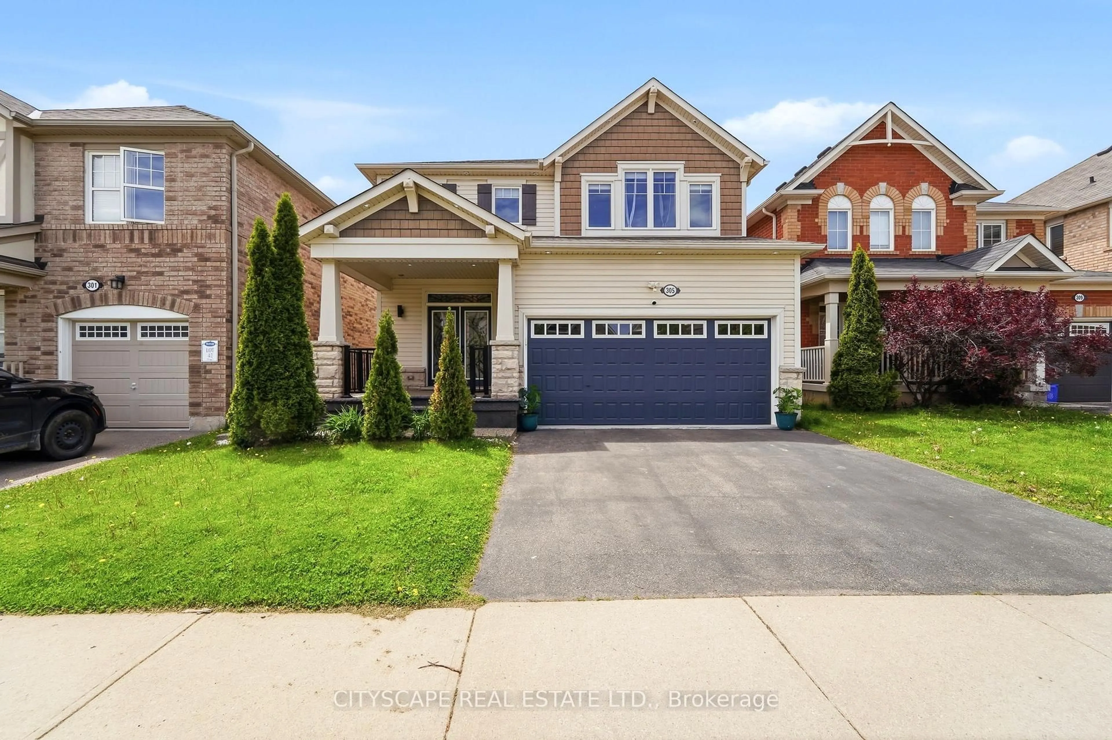 Home with brick exterior material, street for 305 Gleave Terr, Milton Ontario L9T 8P1