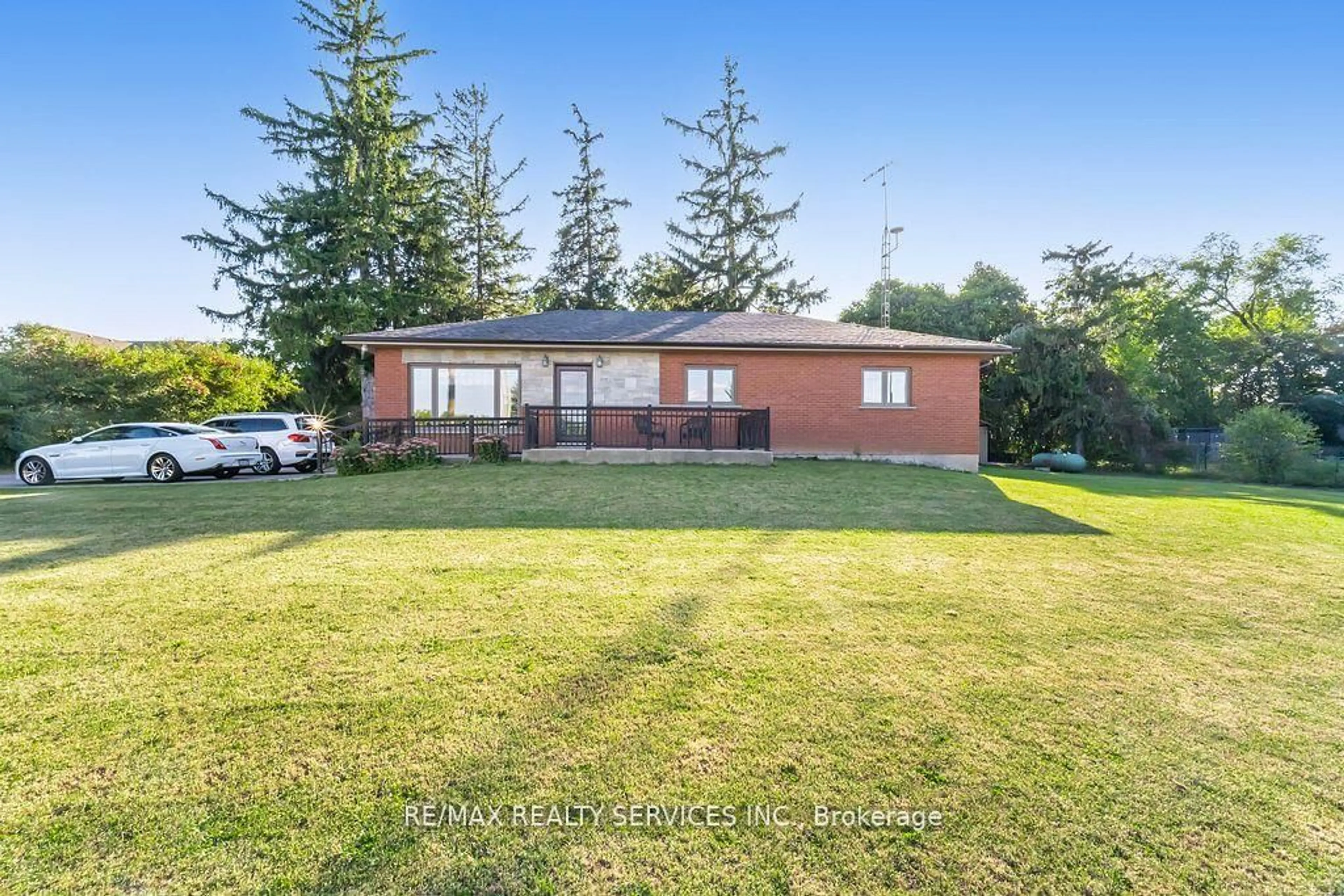 A pic from outside/outdoor area/front of a property/back of a property/a pic from drone, unknown for 10946 Winston Churchill Blvd, Halton Hills Ontario L7G 4S7