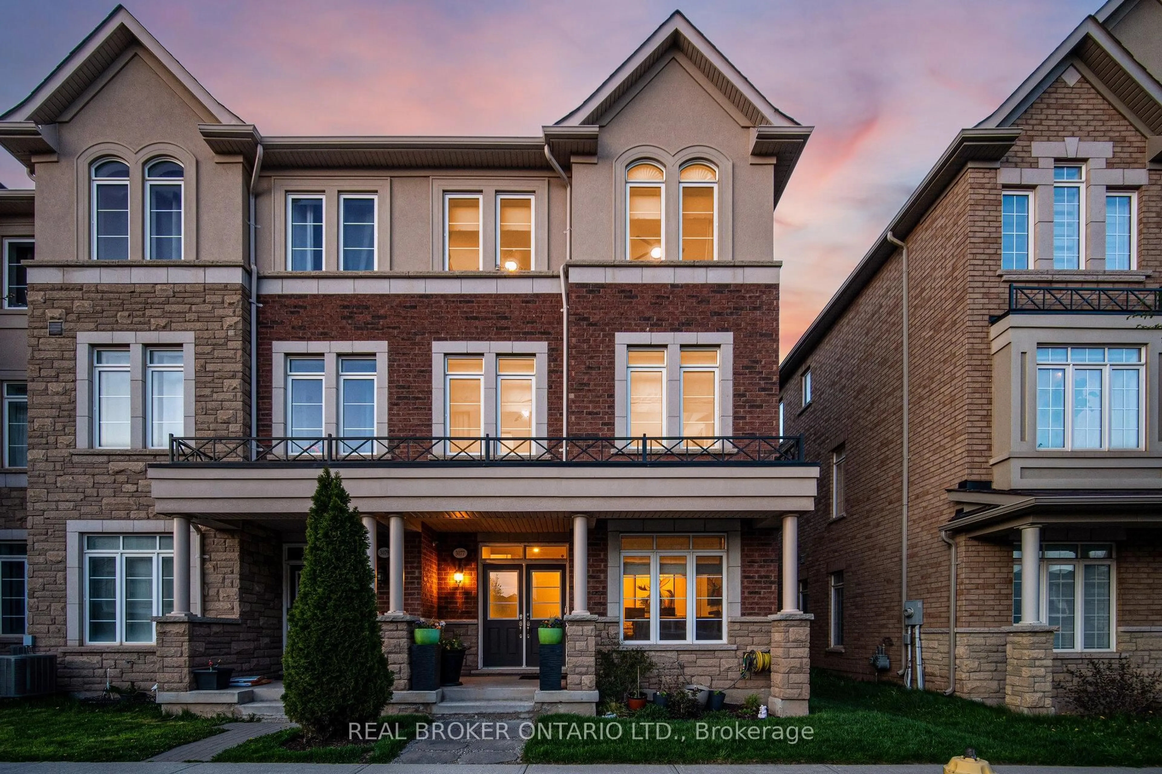 Home with brick exterior material, street for 3077 Preserve Dr, Oakville Ontario L6M 0W7