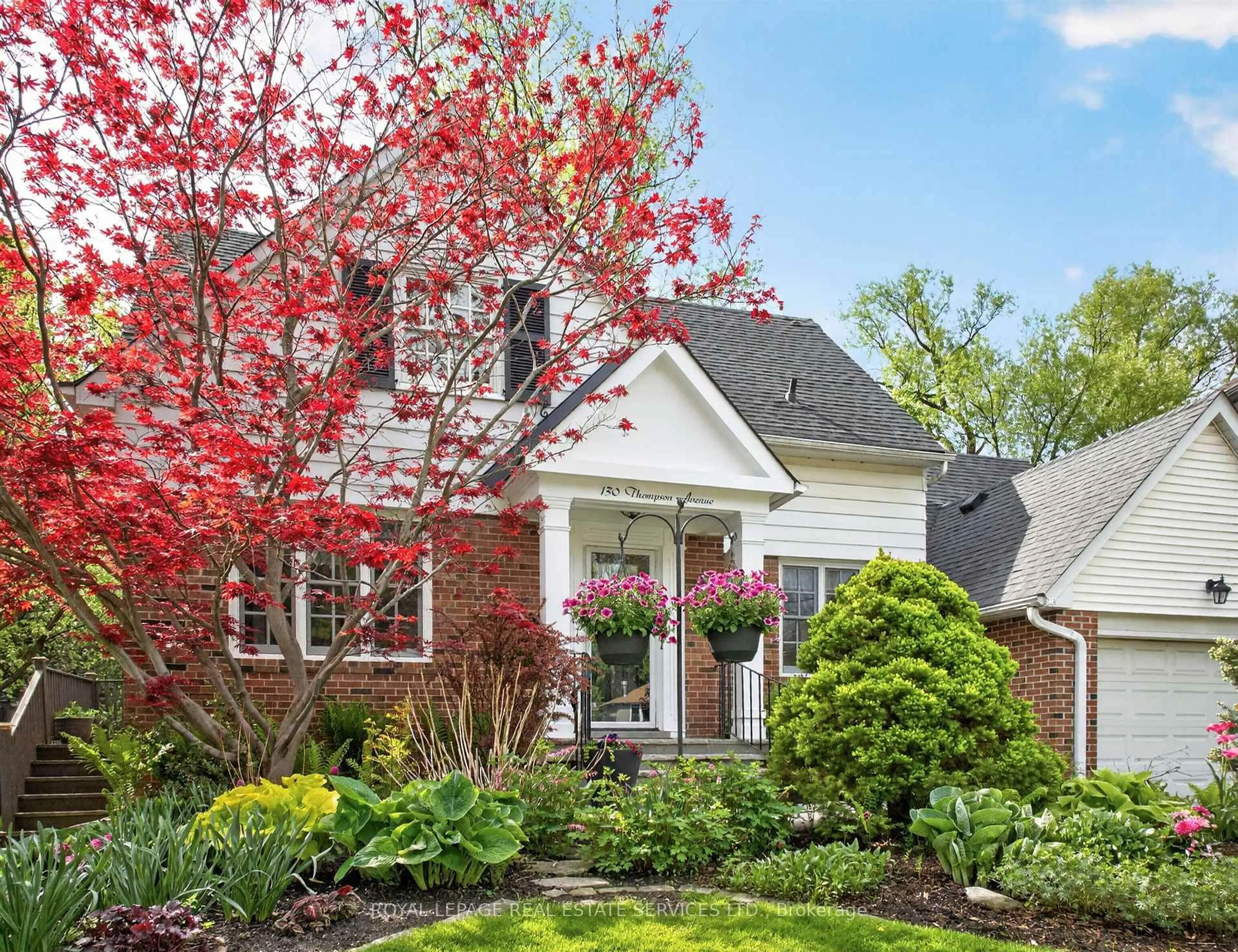 Home with brick exterior material, street for 130 Thompson Ave, Toronto Ontario M8Z 3V2